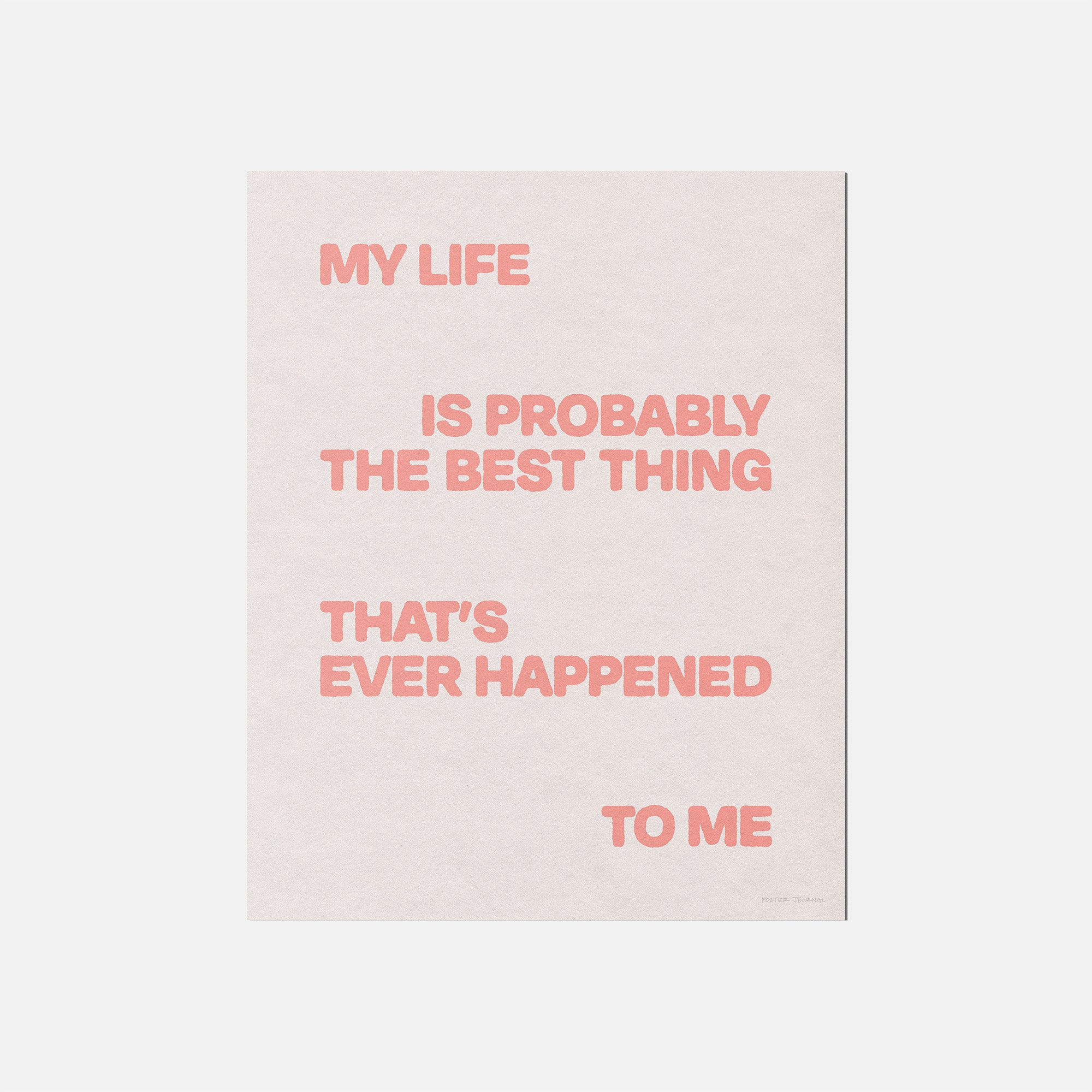 HAPPENED PRINT