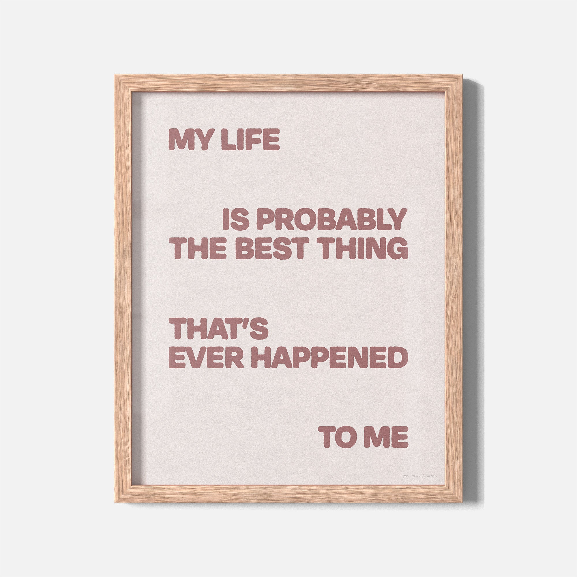 HAPPENED PRINT