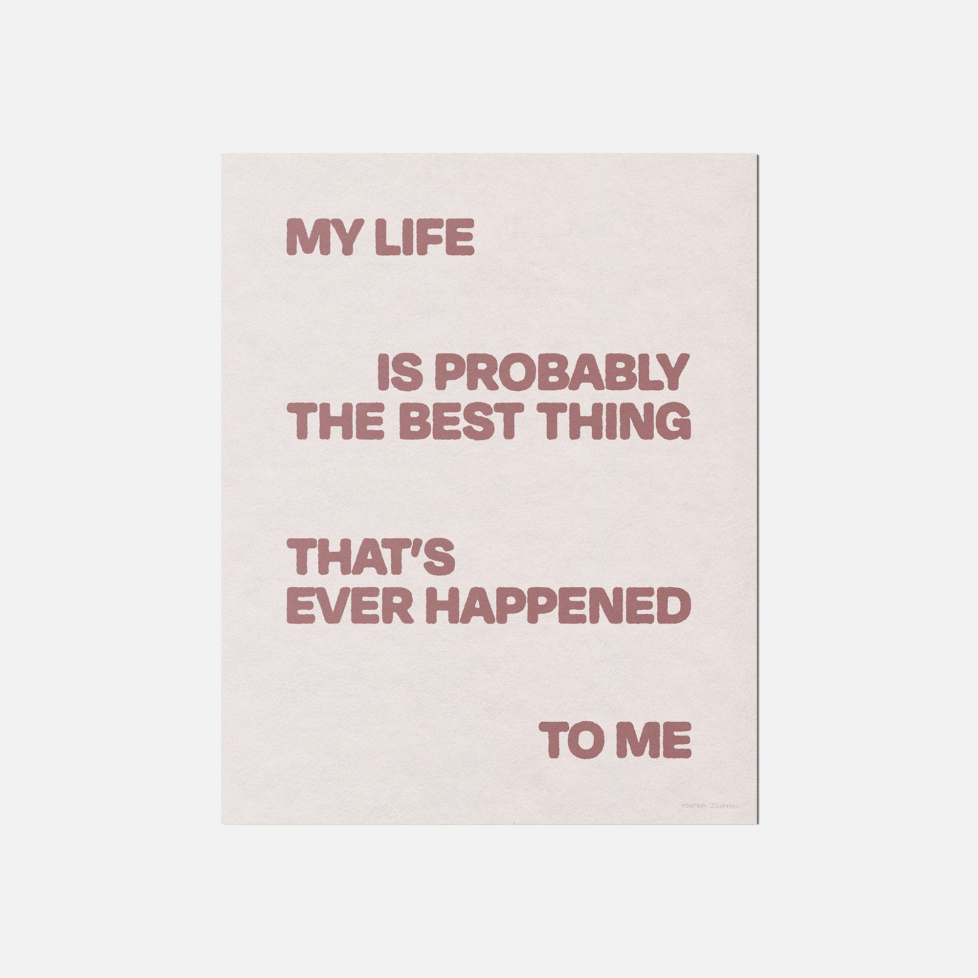 HAPPENED PRINT