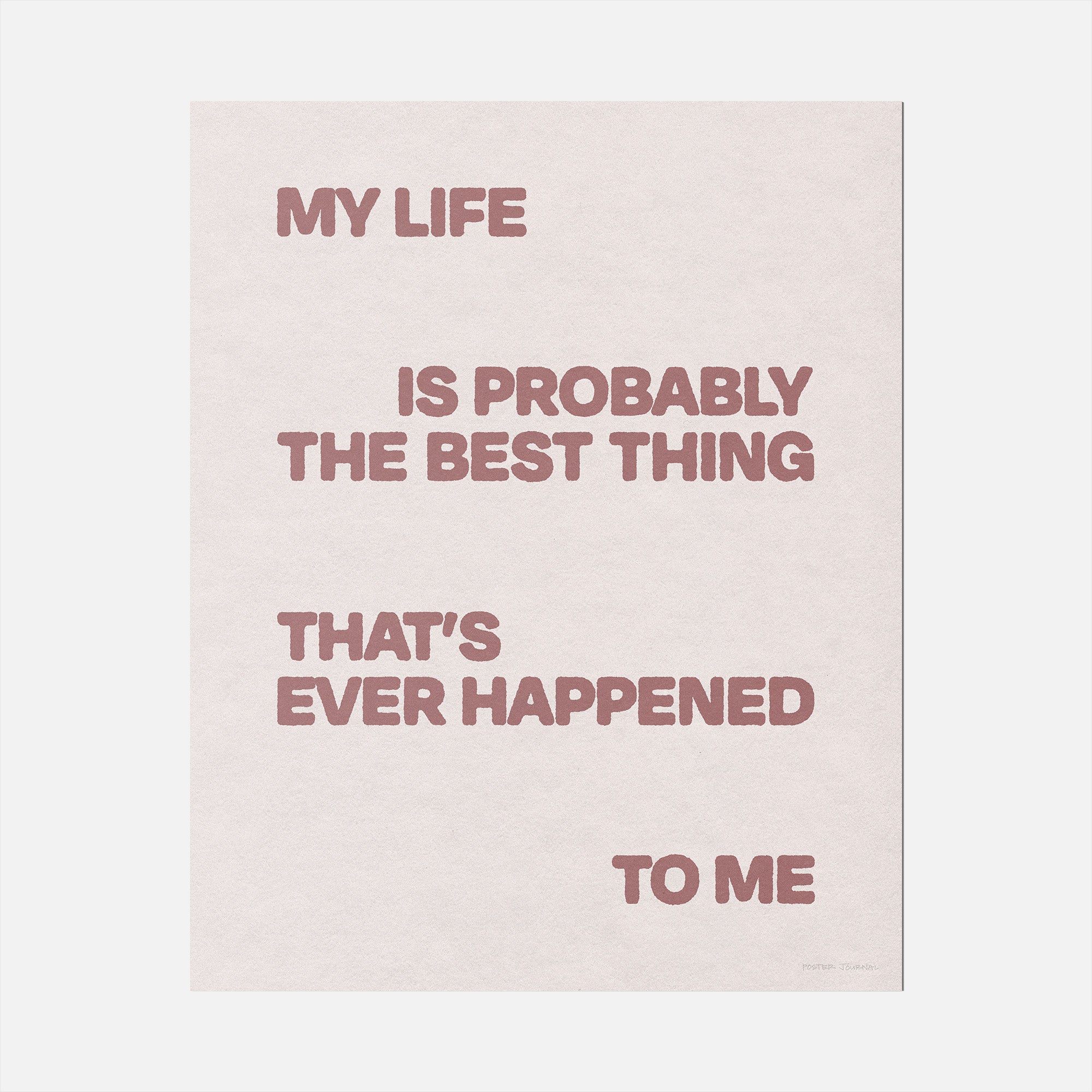 HAPPENED PRINT