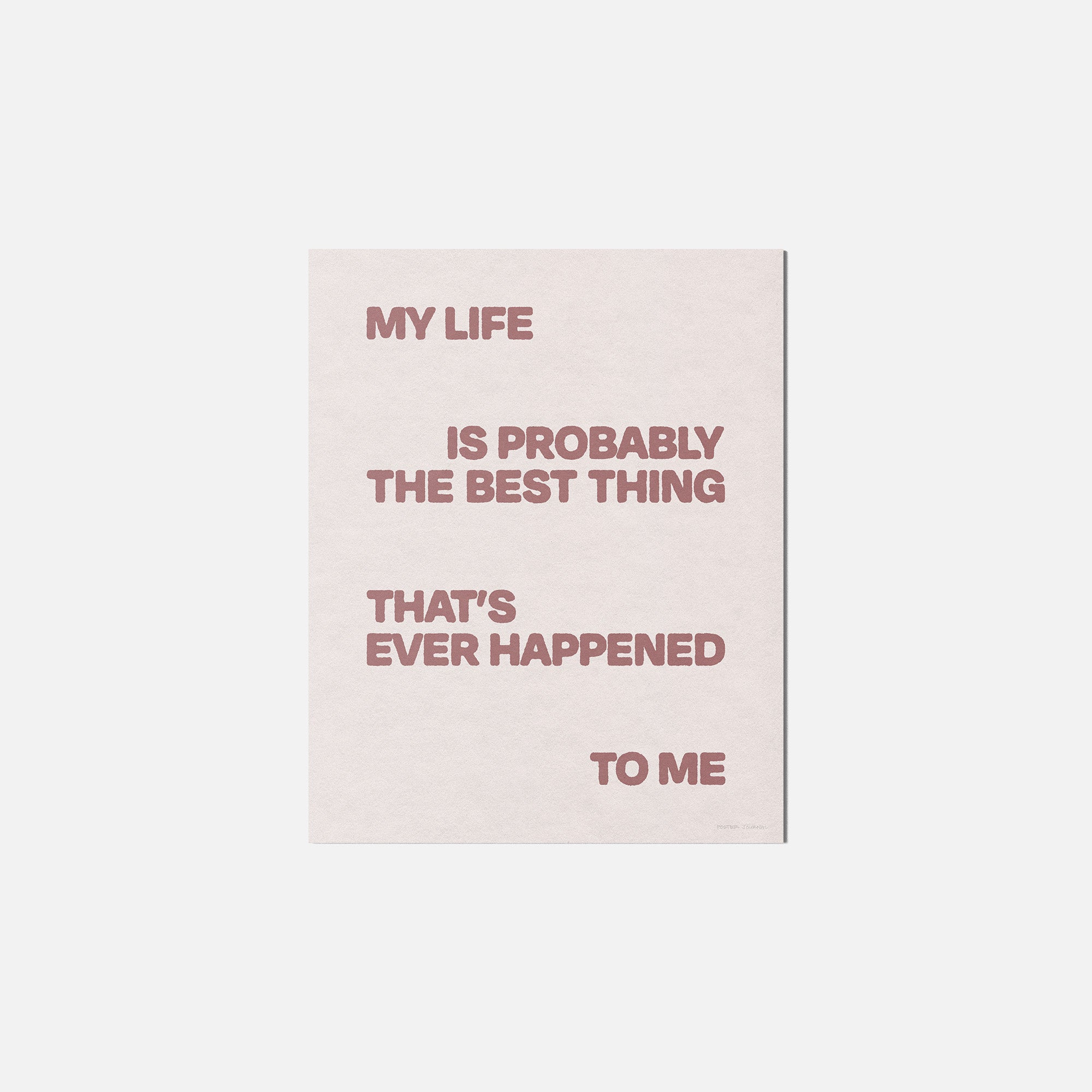 HAPPENED PRINT
