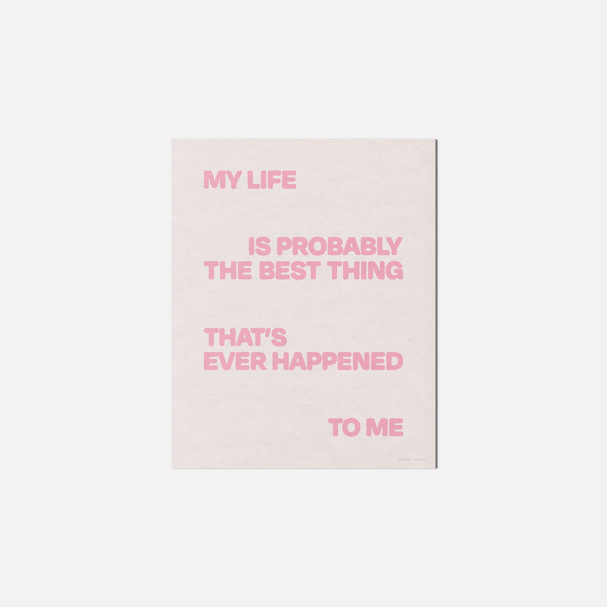 HAPPENED PRINT