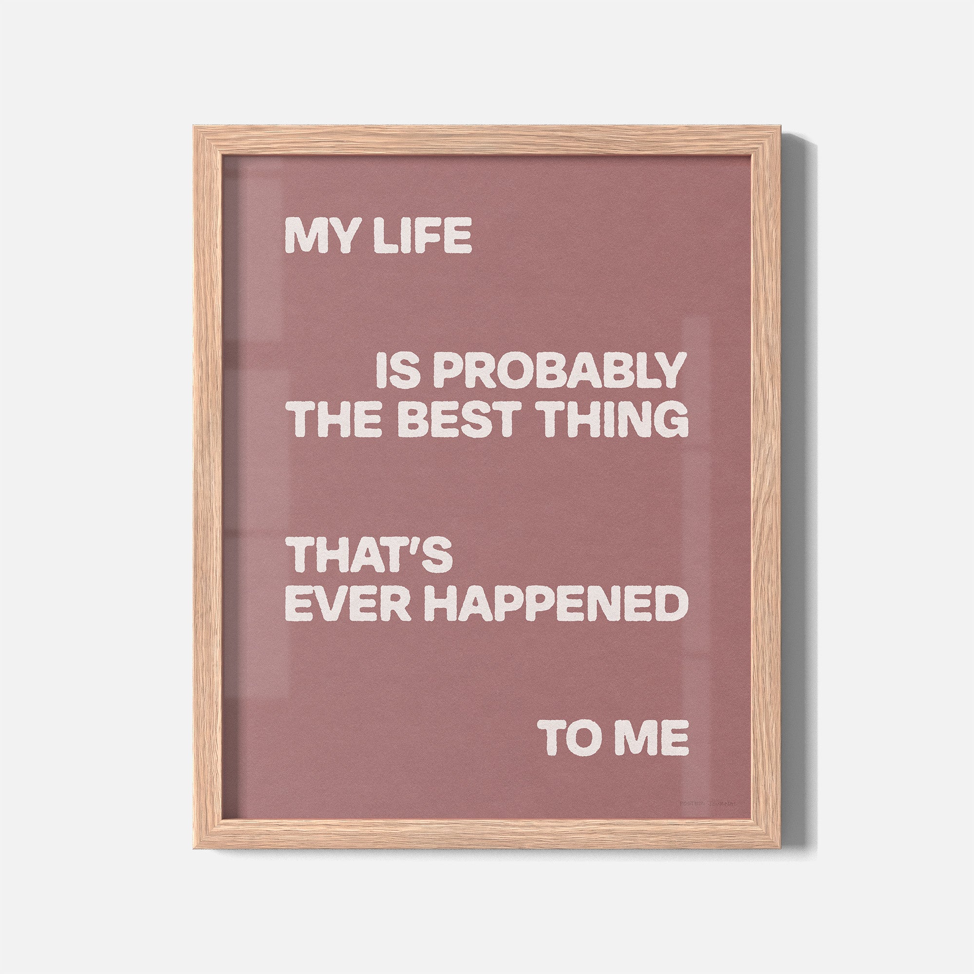 HAPPENED PRINT