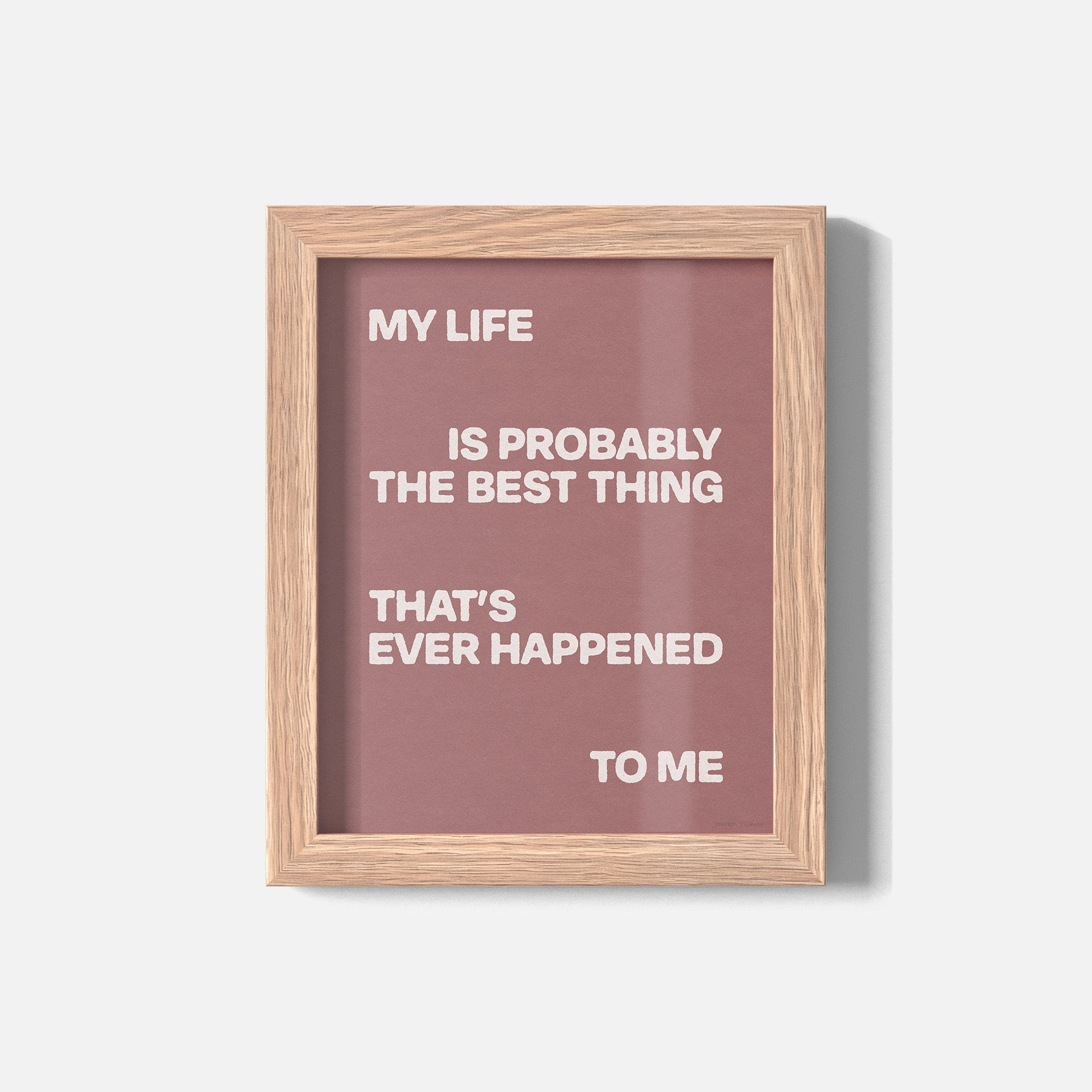 HAPPENED PRINT