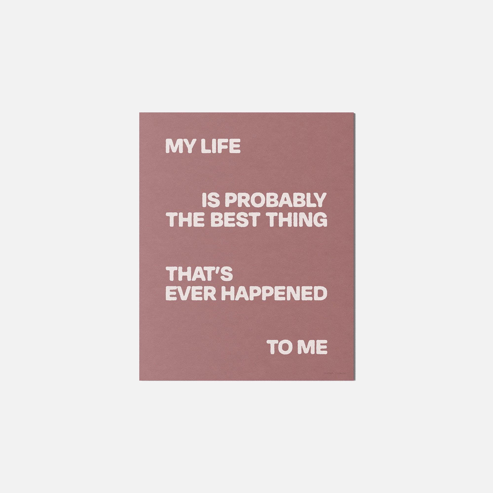 HAPPENED PRINT