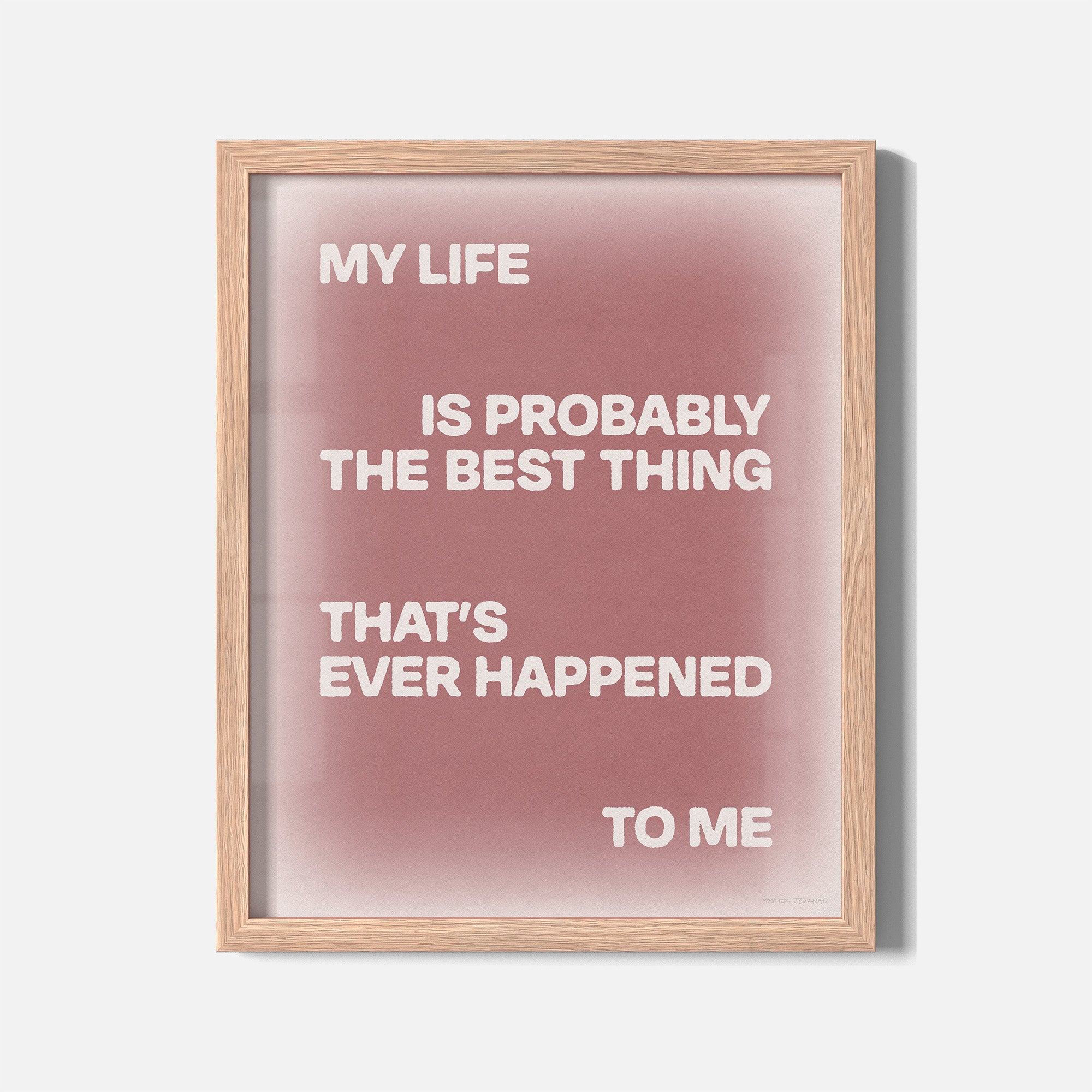 HAPPENED PRINT