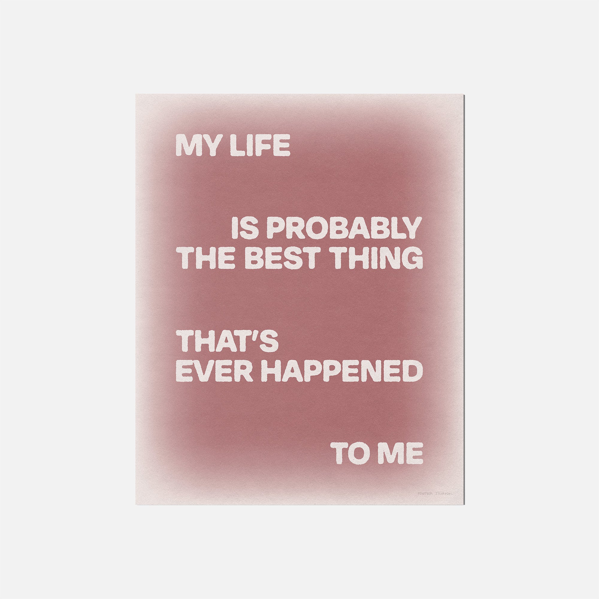 HAPPENED PRINT