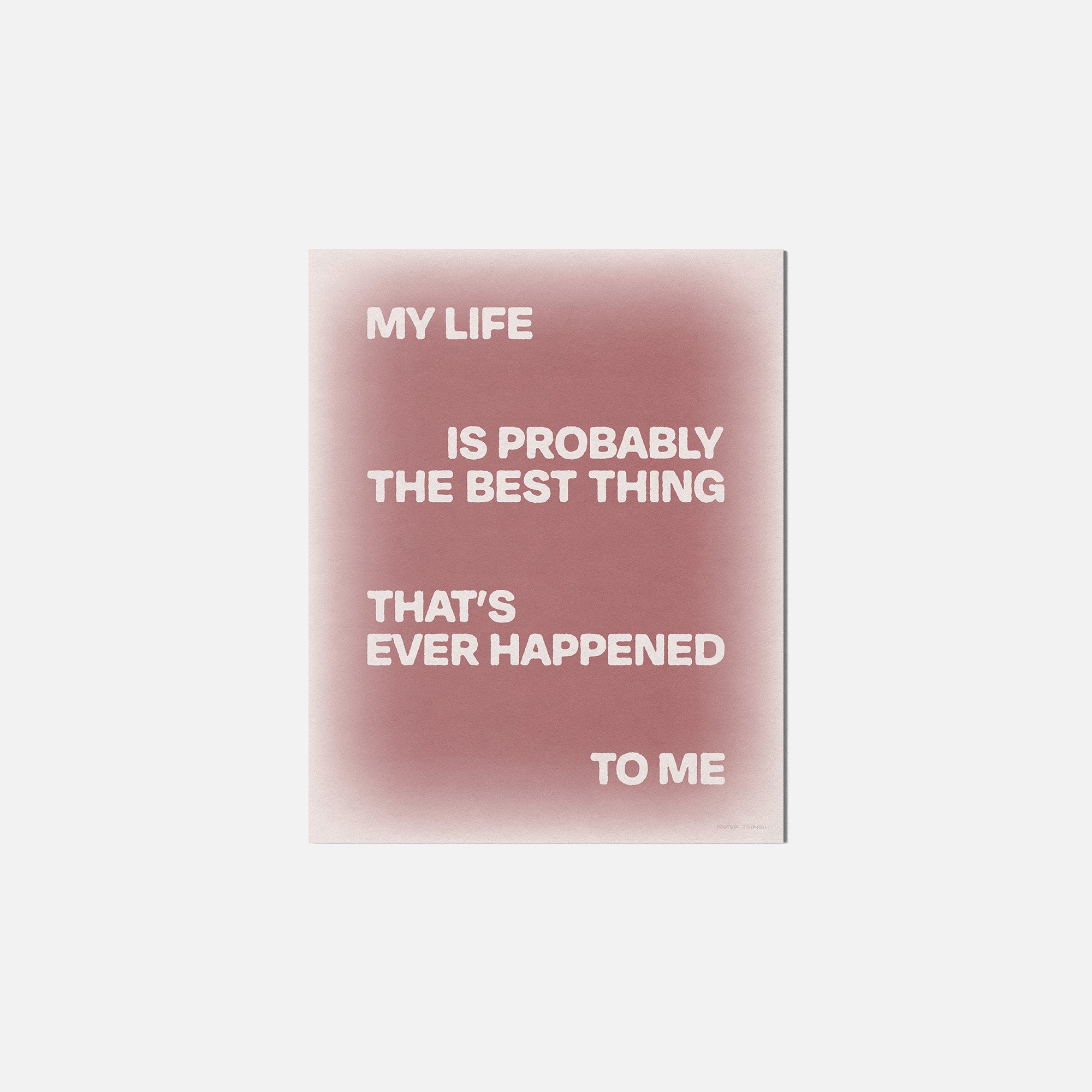 HAPPENED PRINT