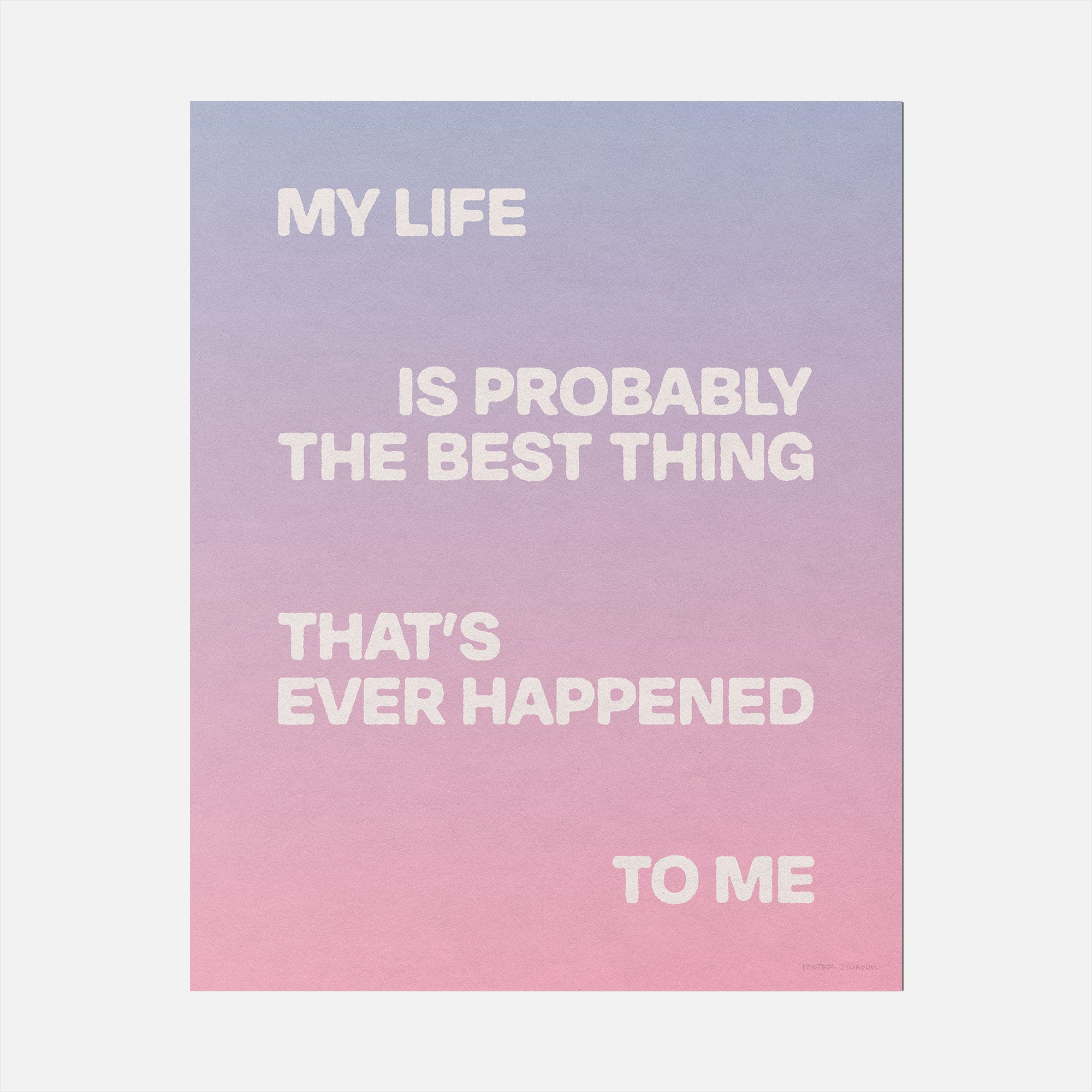 HAPPENED PRINT