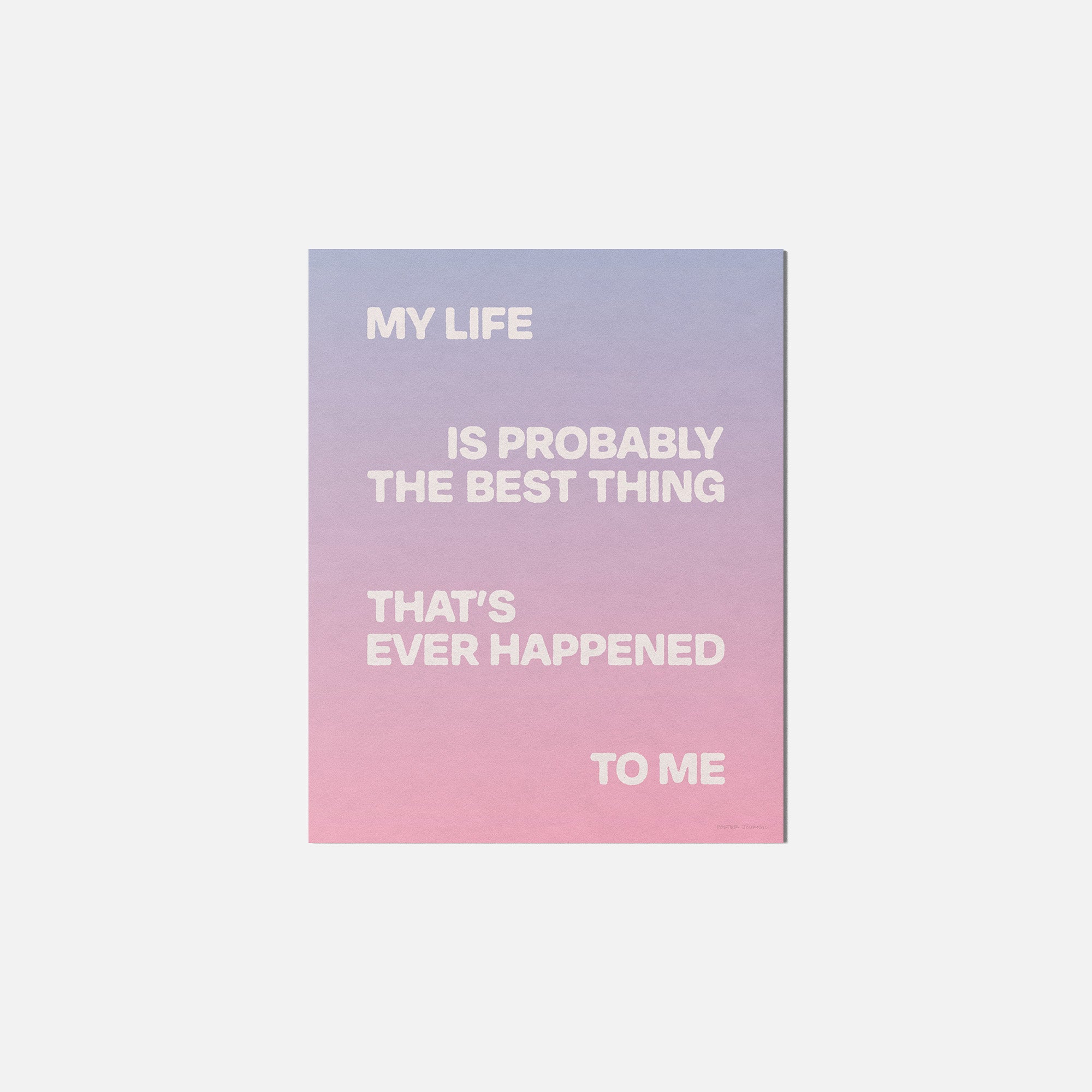 HAPPENED PRINT
