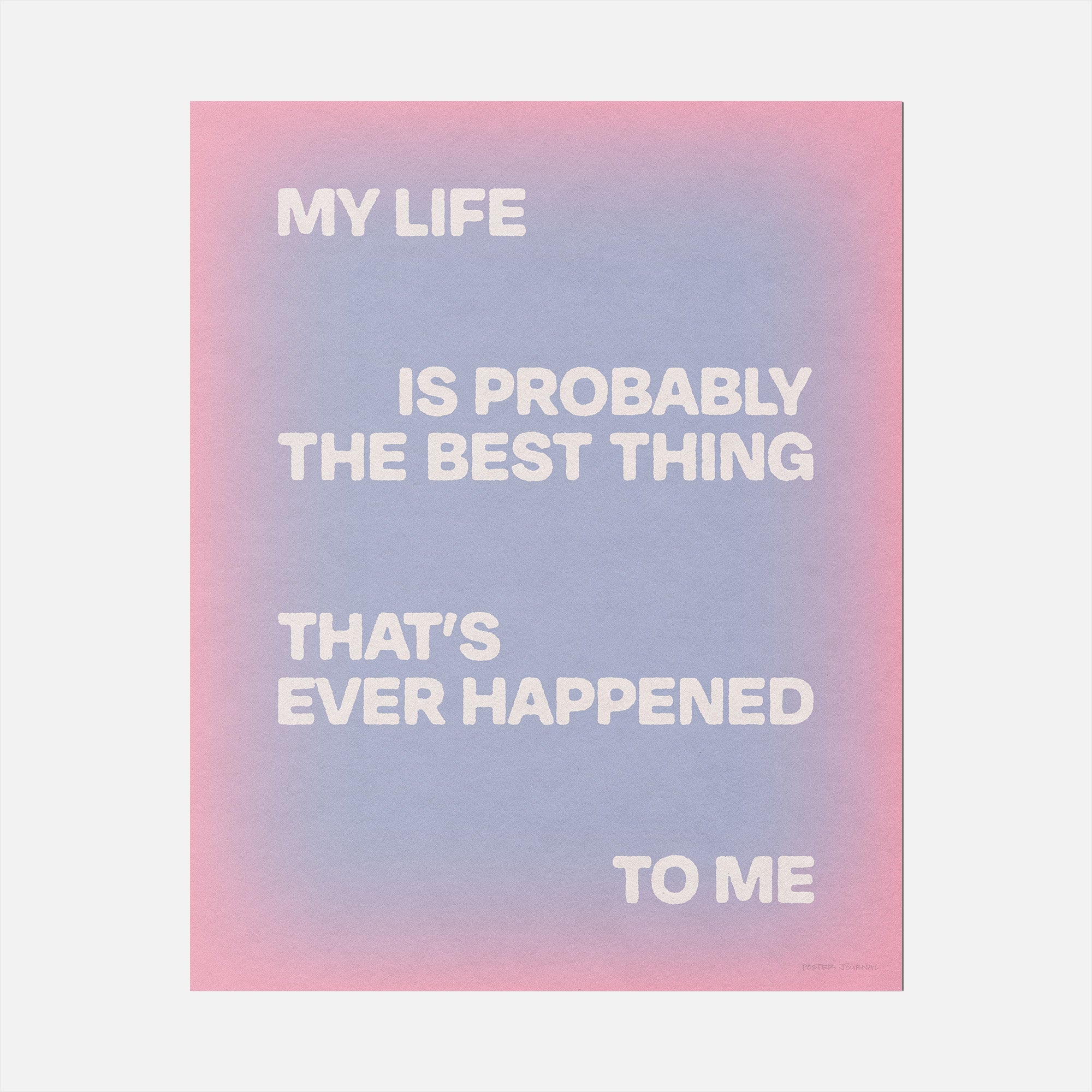 HAPPENED PRINT