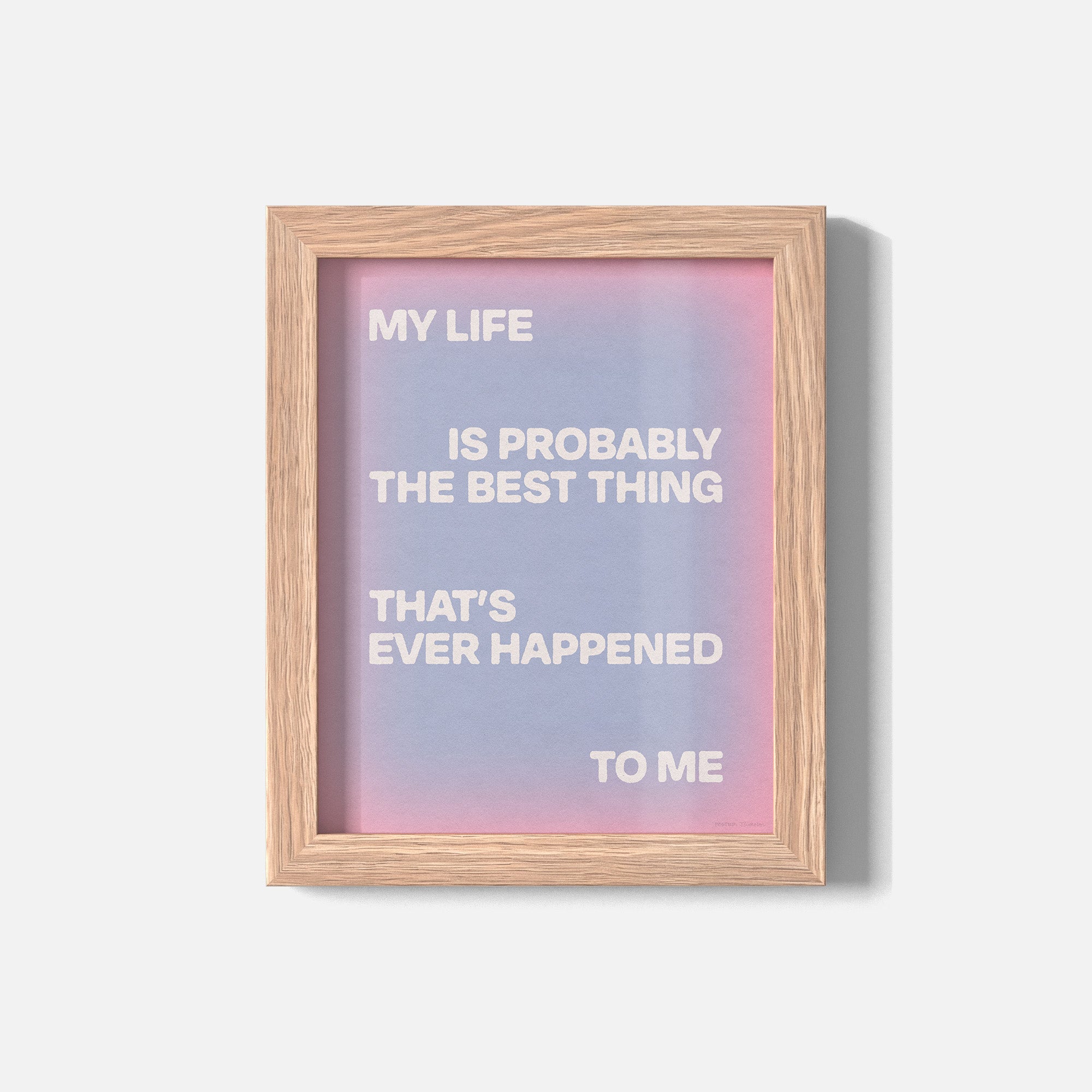 HAPPENED PRINT