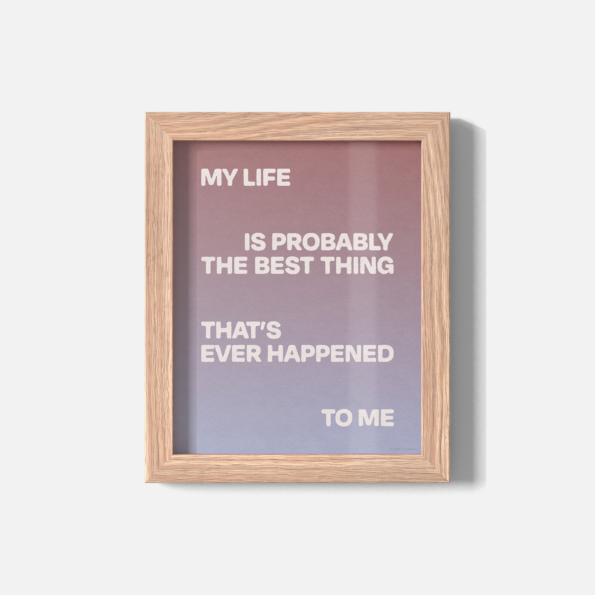 HAPPENED PRINT