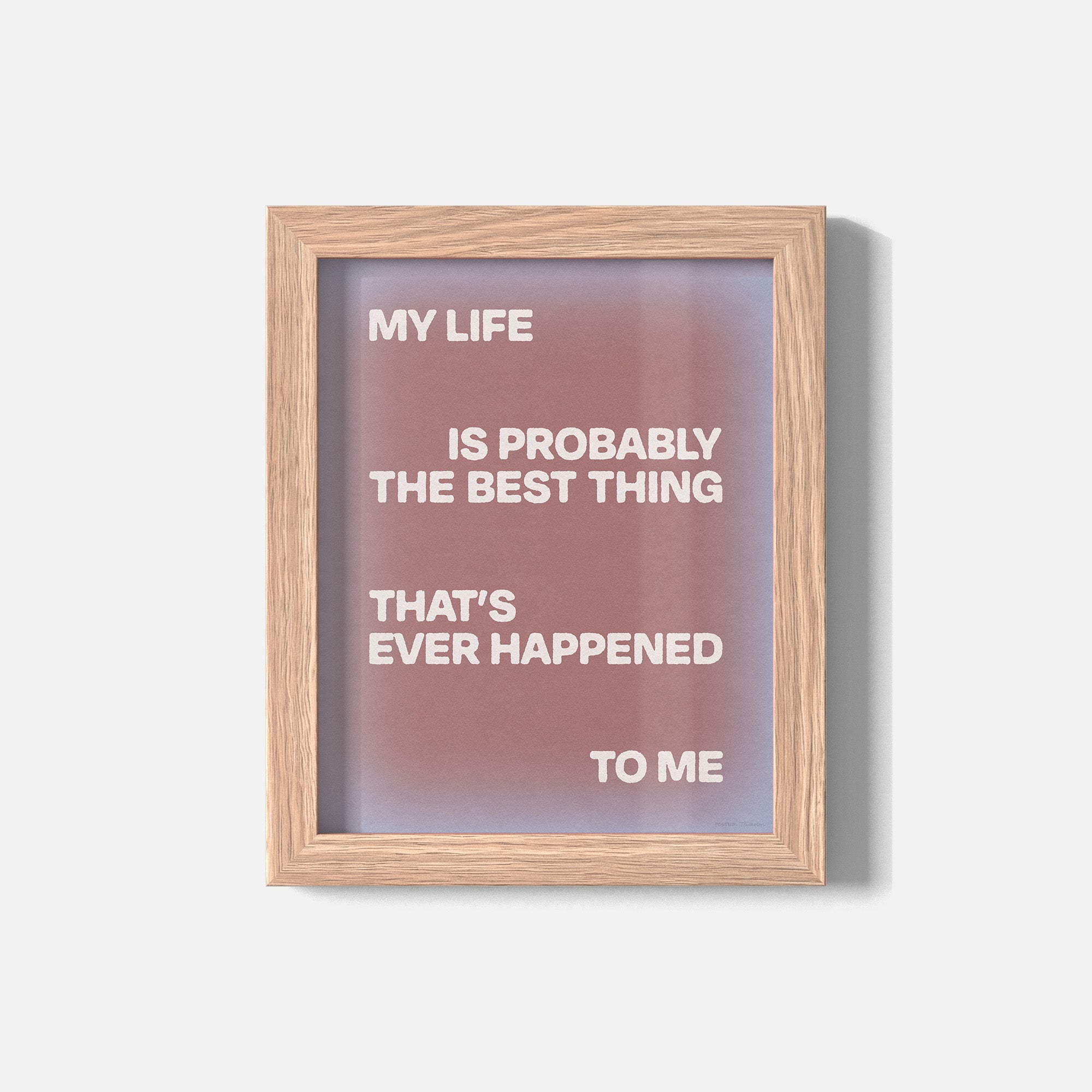 HAPPENED PRINT