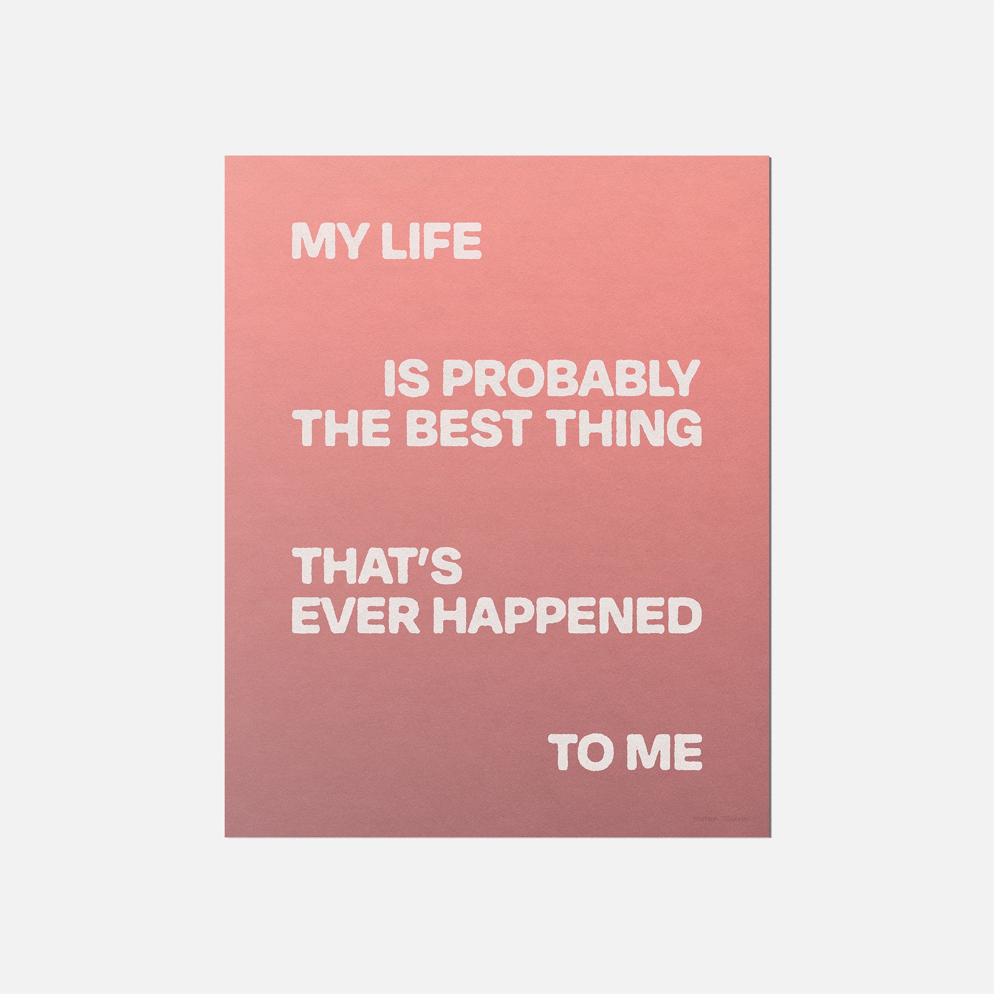 HAPPENED PRINT