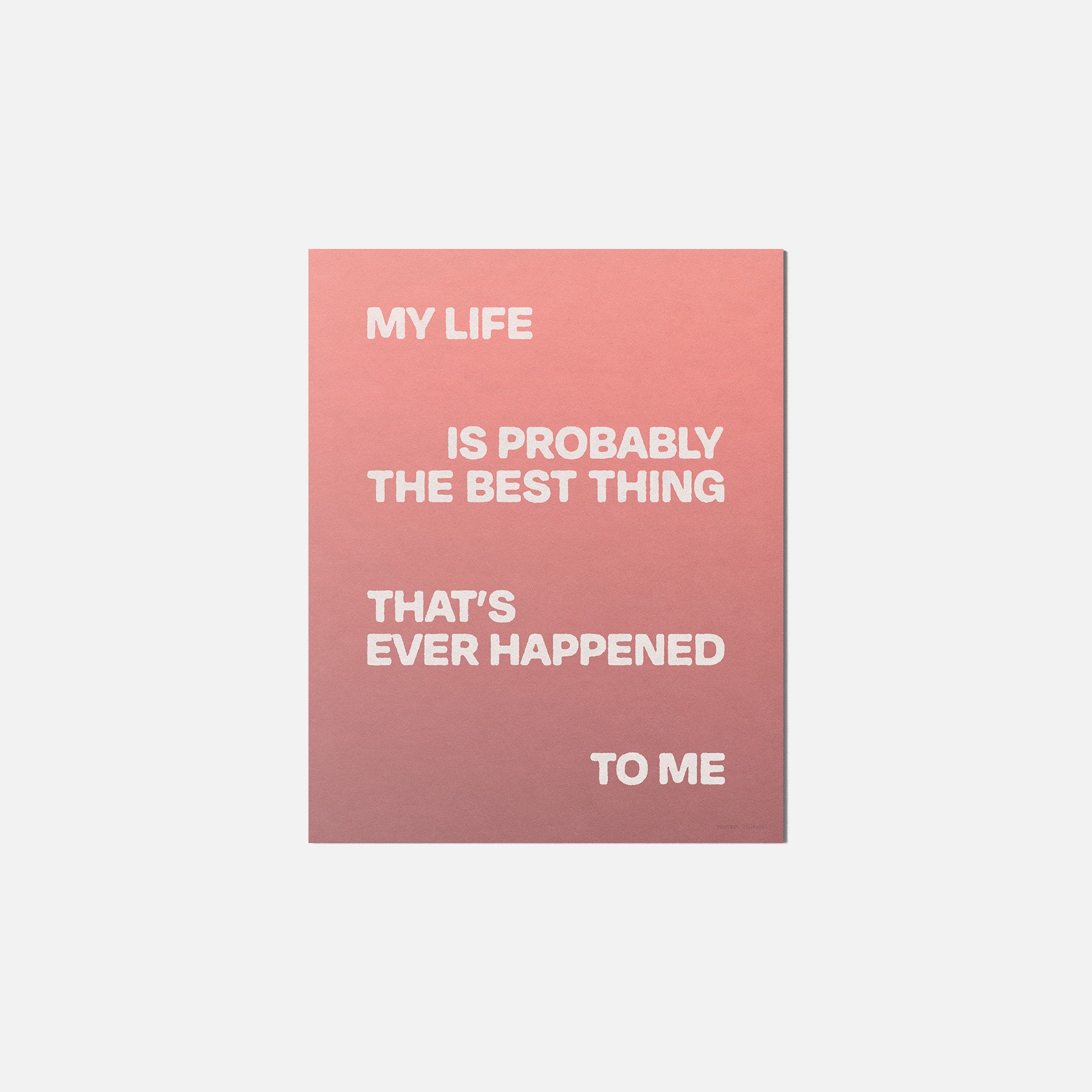 HAPPENED PRINT