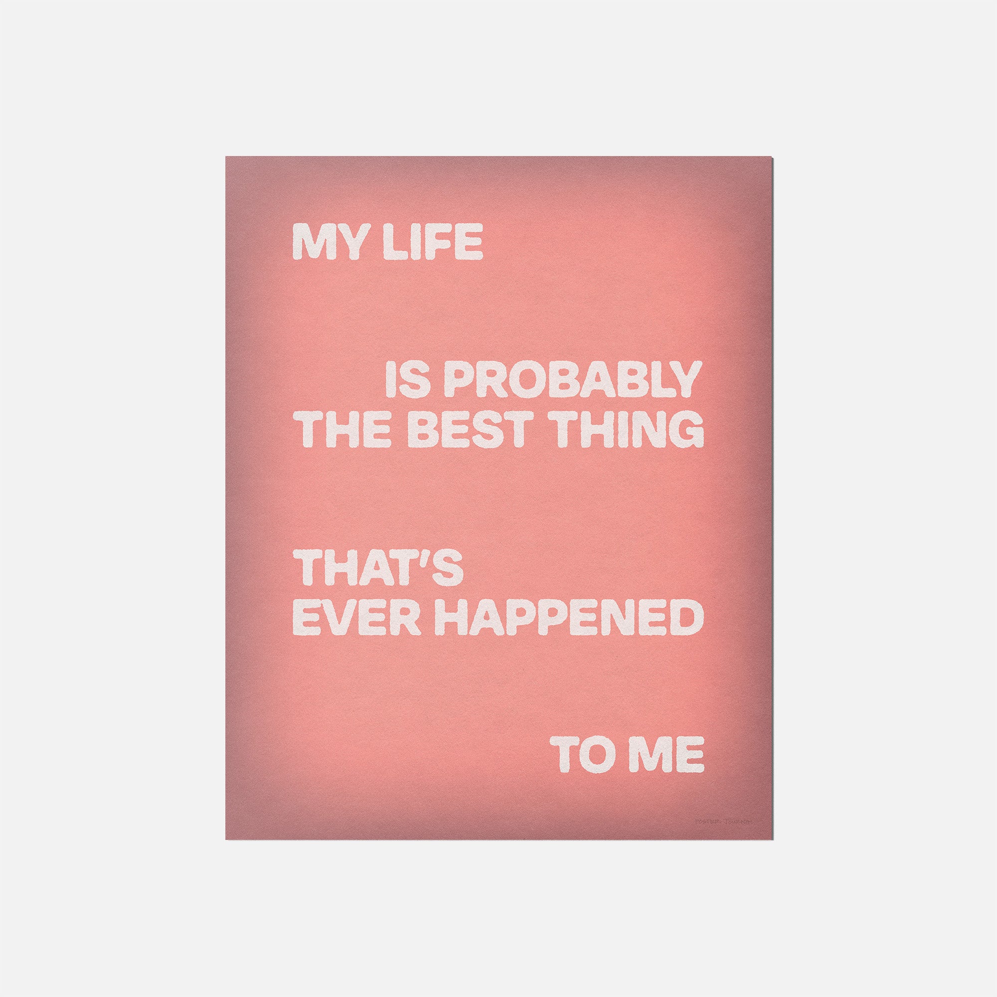 HAPPENED PRINT