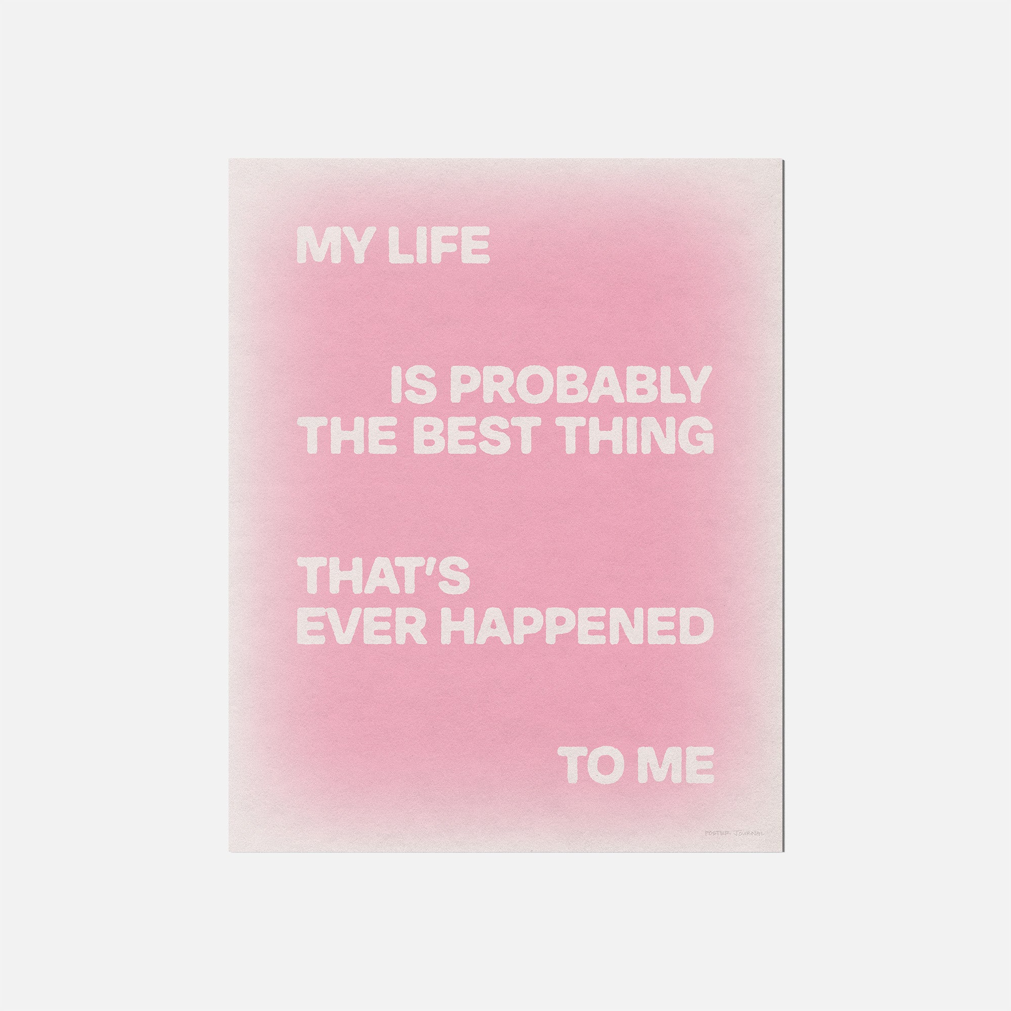 HAPPENED PRINT