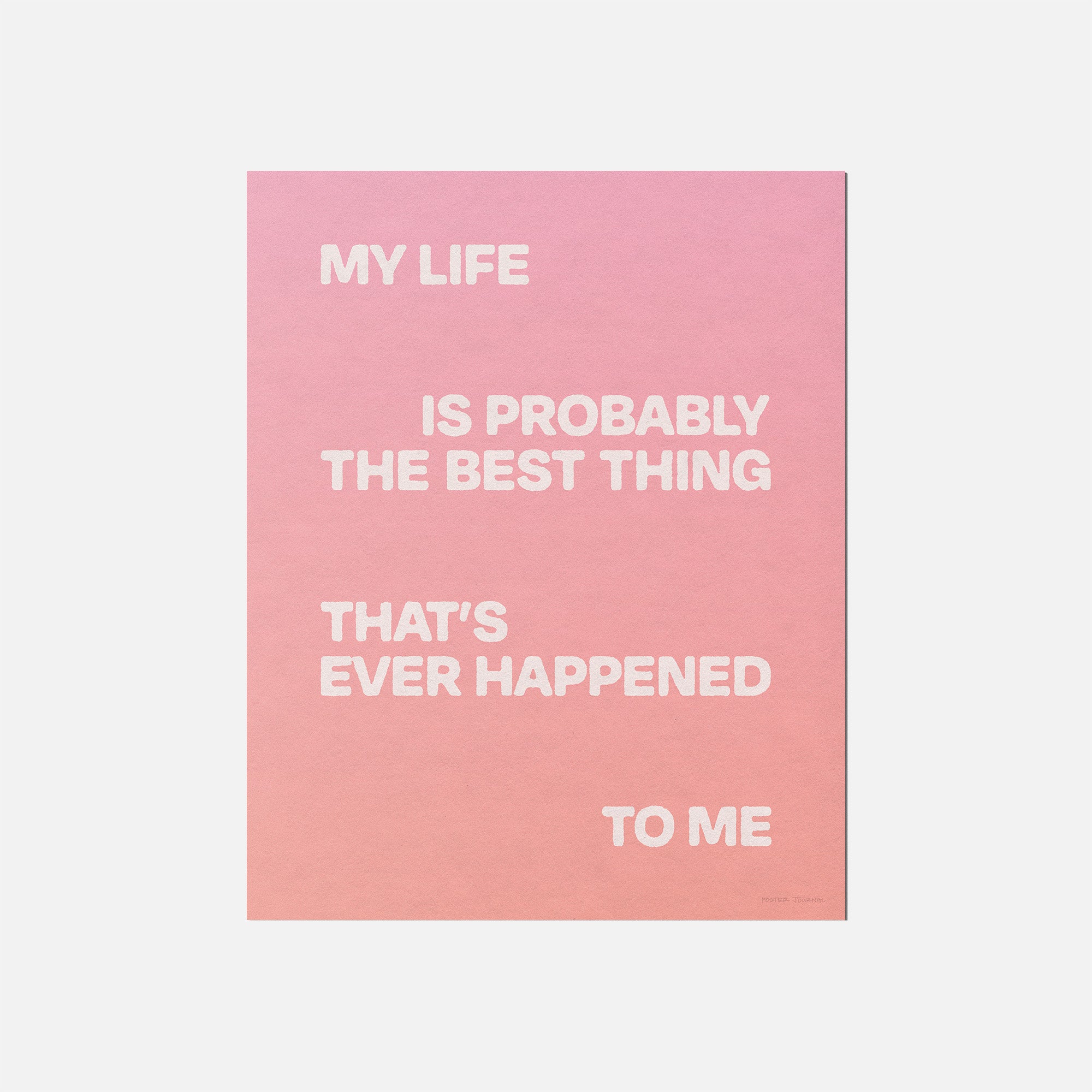 HAPPENED PRINT