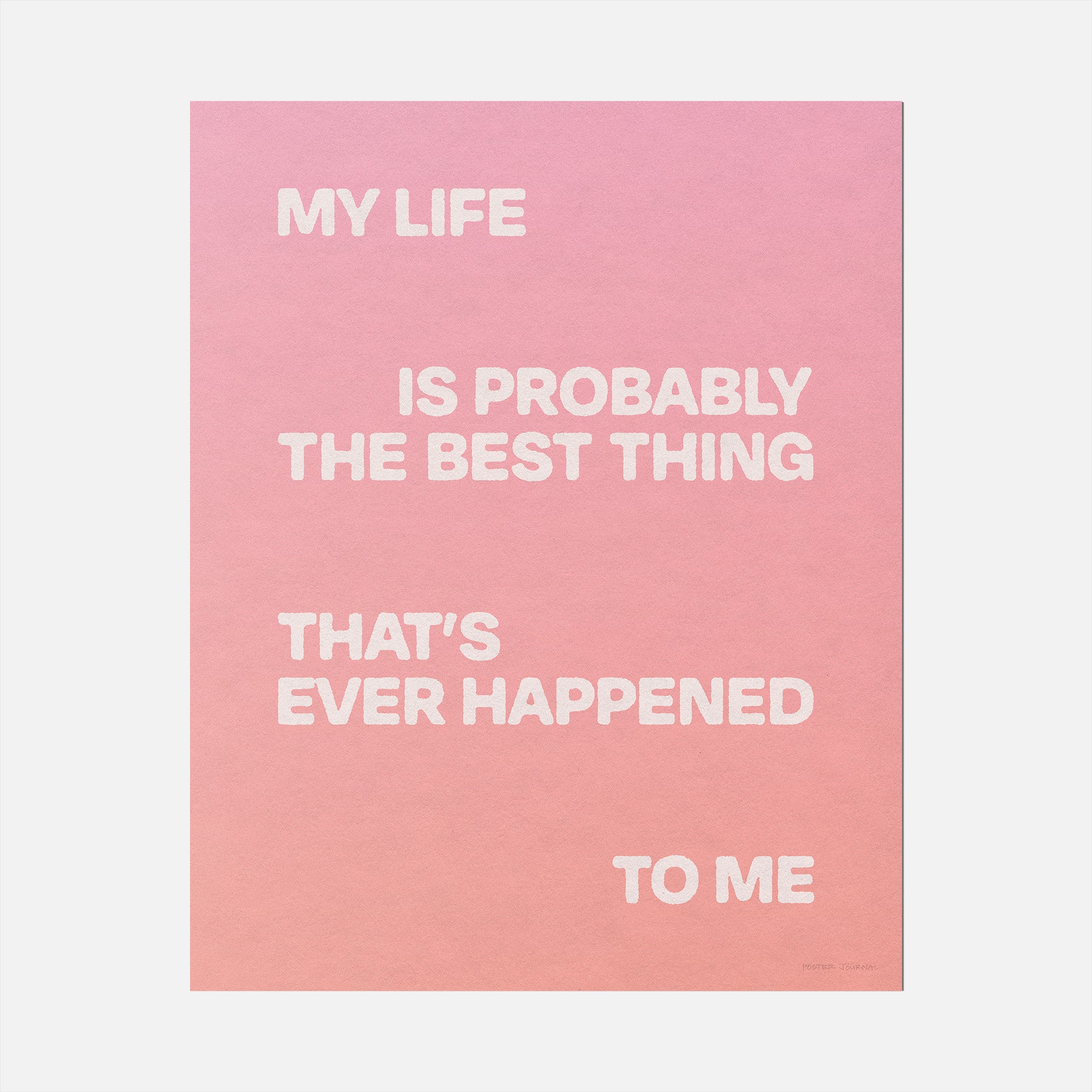 HAPPENED PRINT