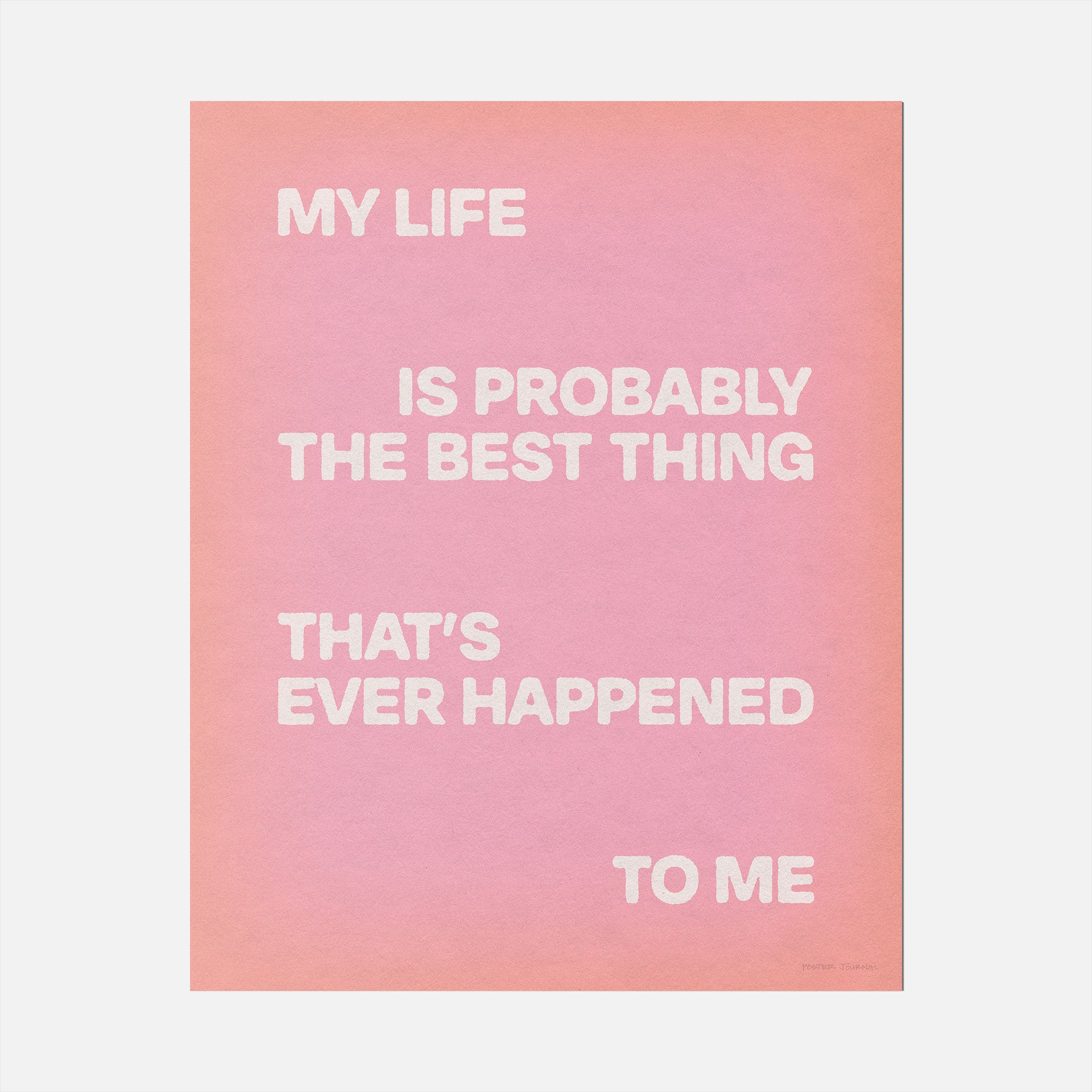 HAPPENED PRINT