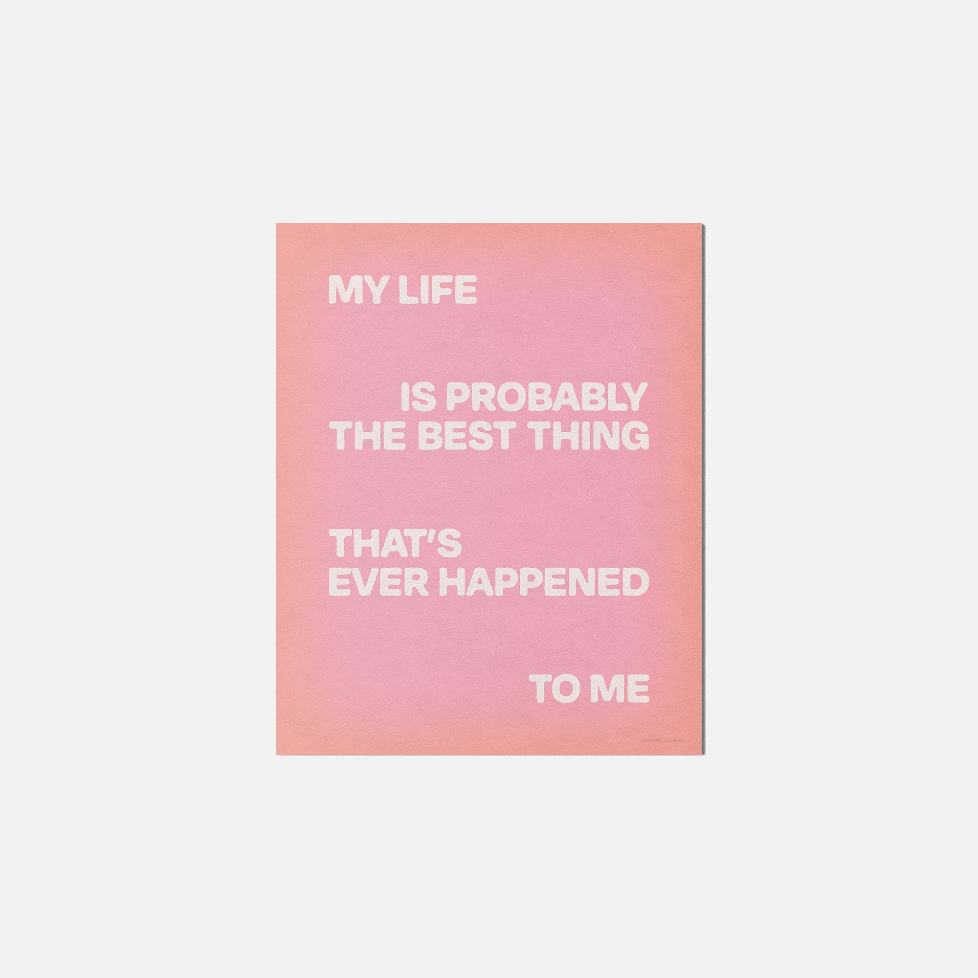 HAPPENED PRINT