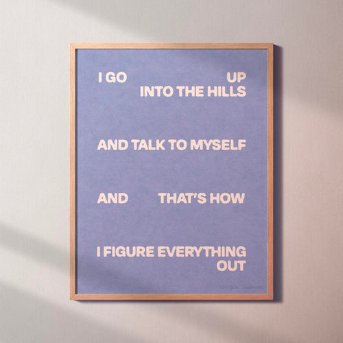 HILLS PRINT