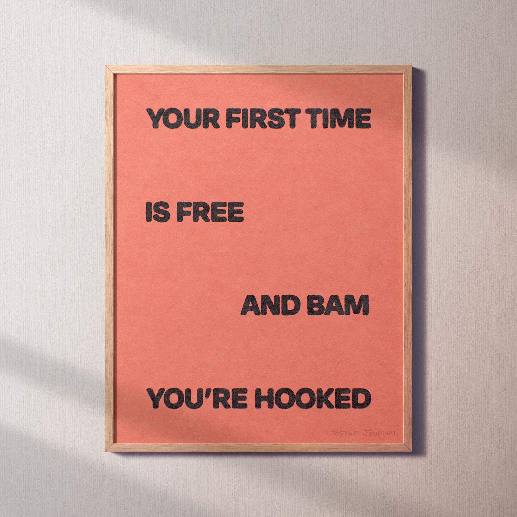 HOOKED PRINT