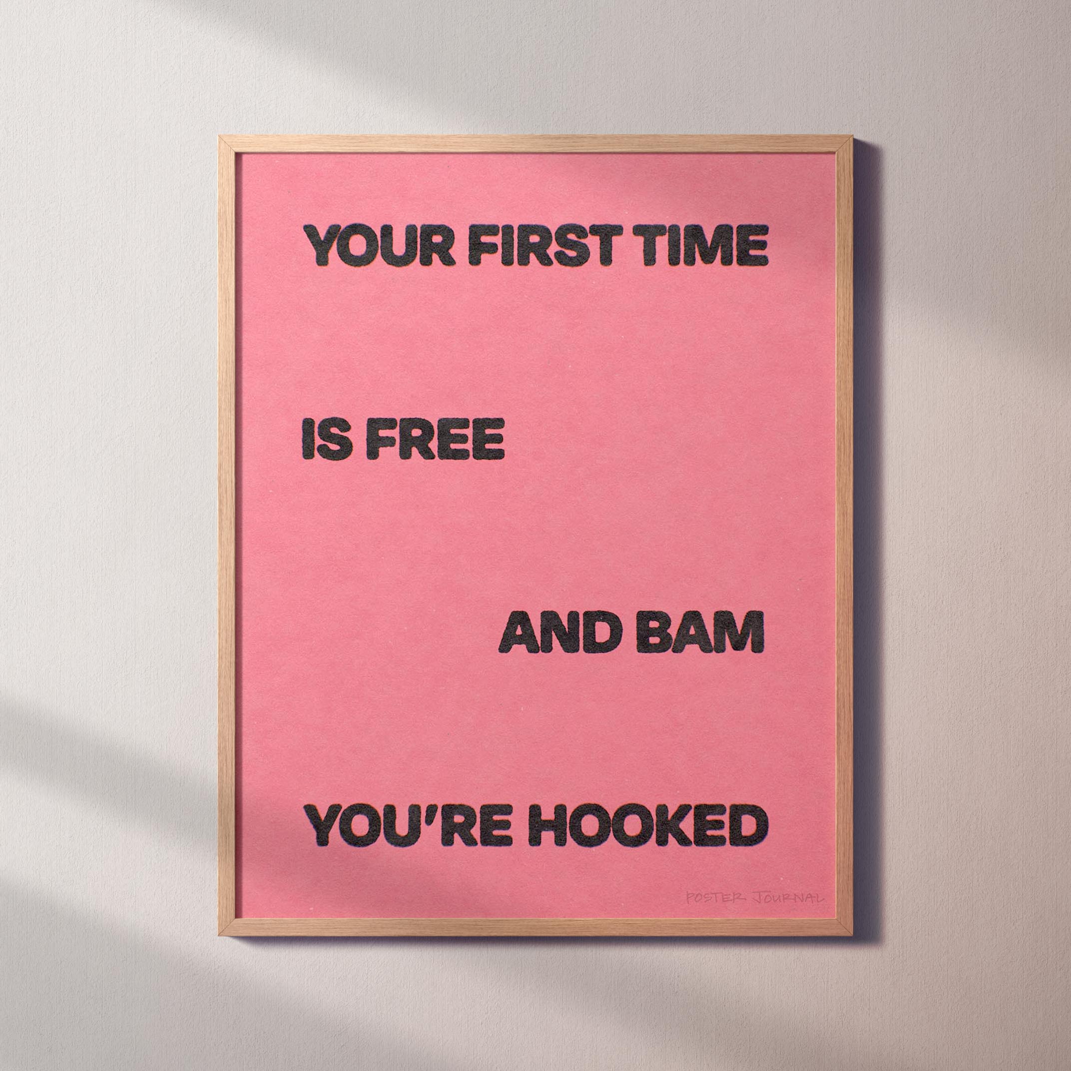 HOOKED PRINT