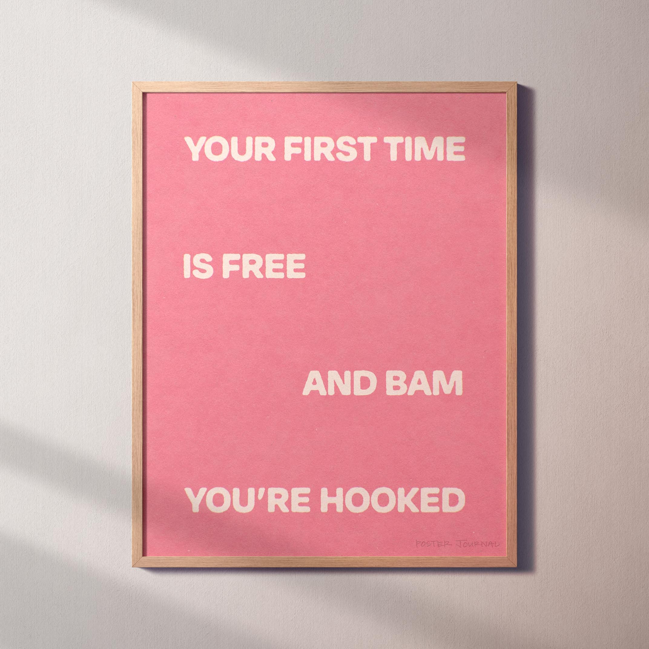 HOOKED PRINT