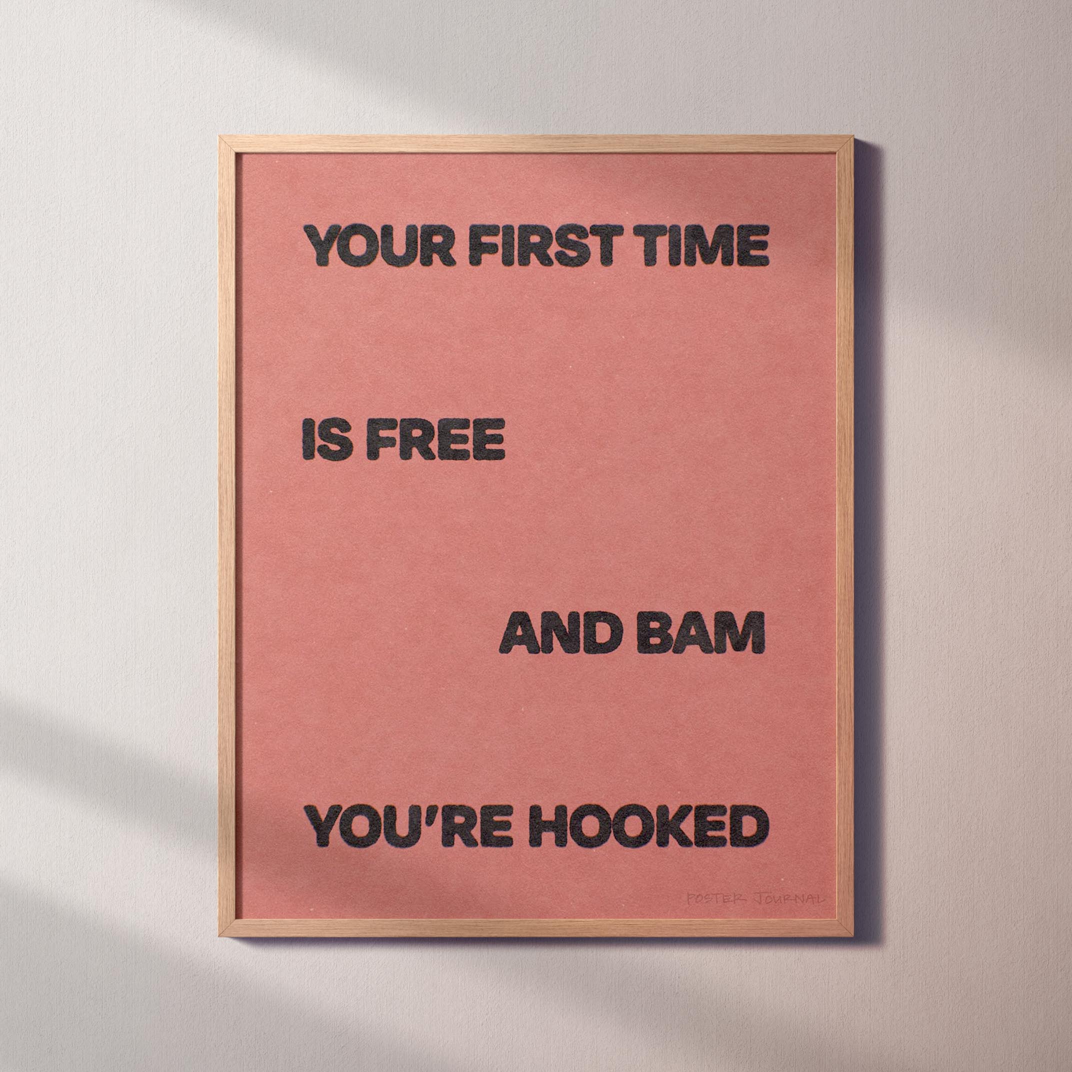 HOOKED PRINT