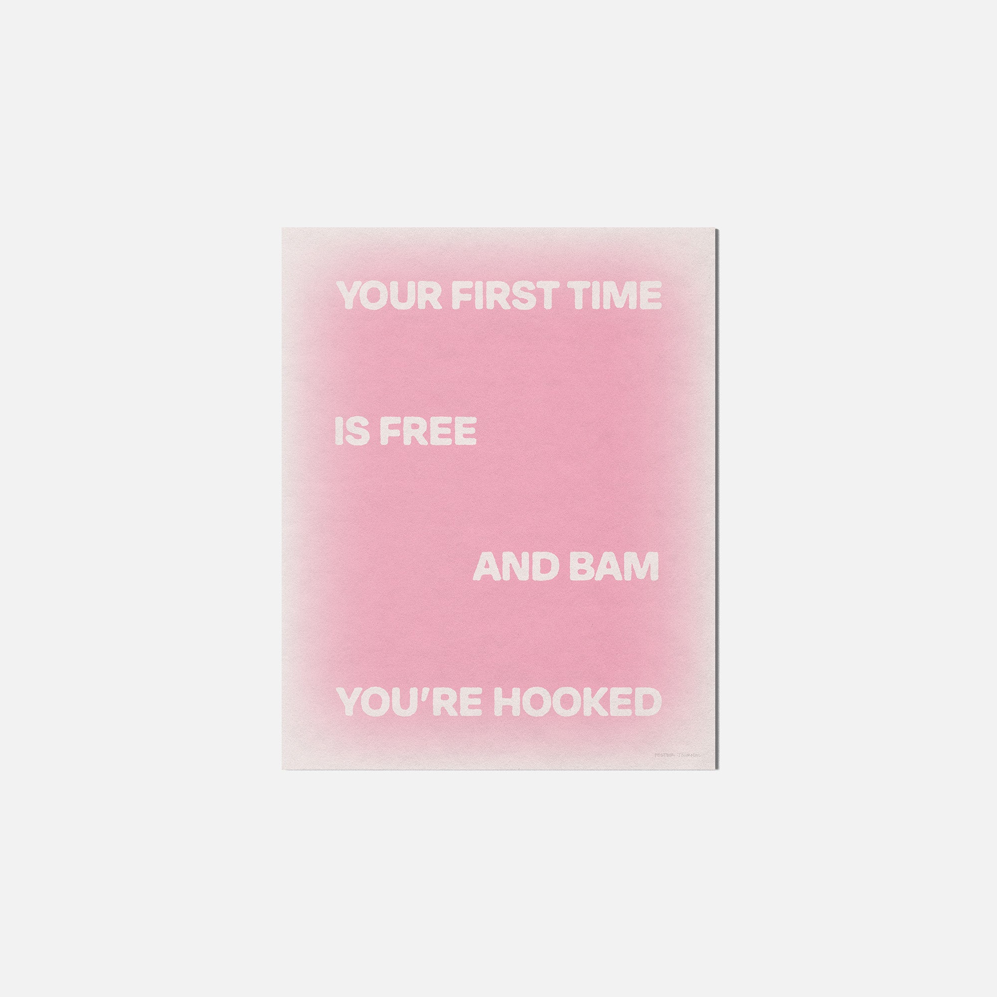 HOOKED PRINT