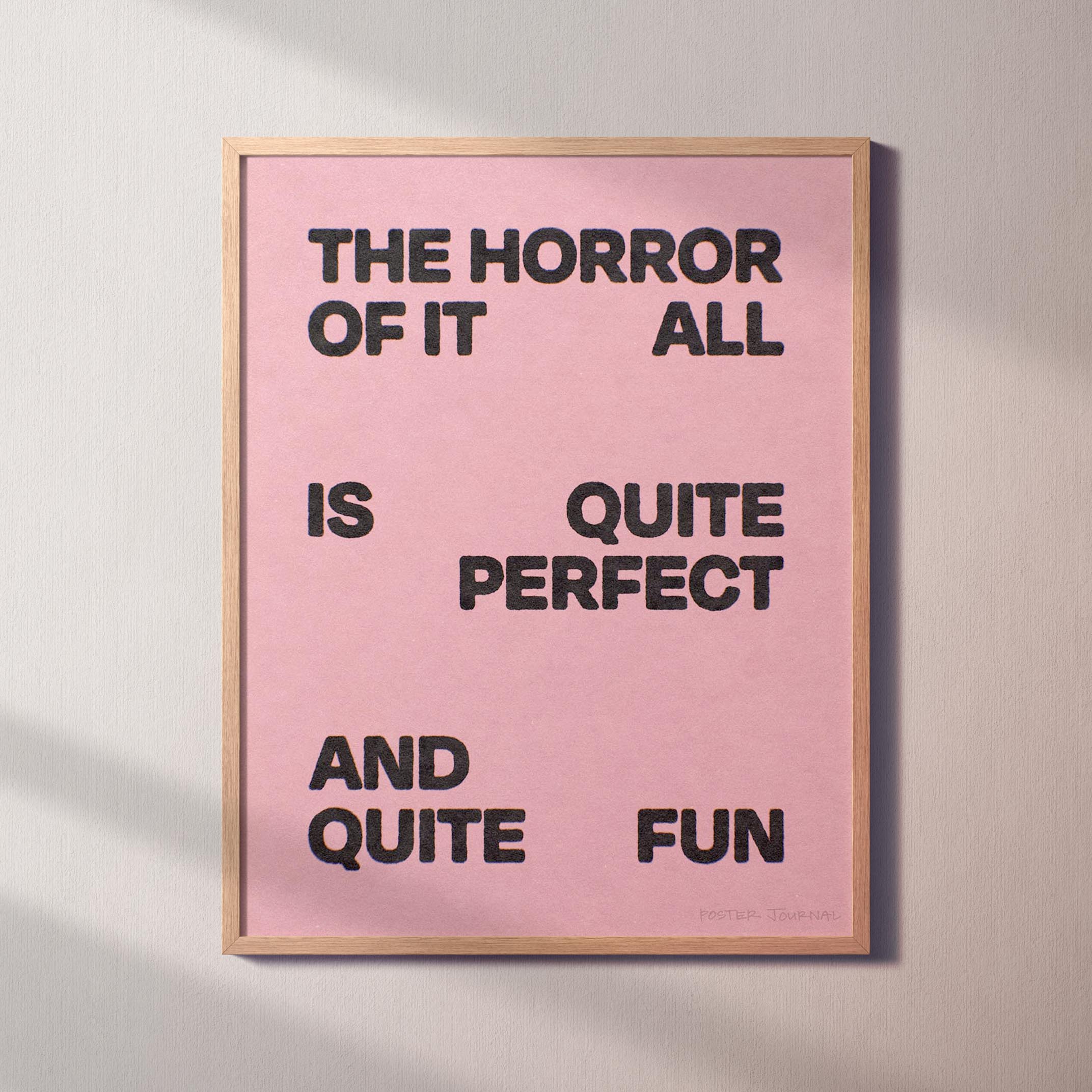 HORROR PRINT