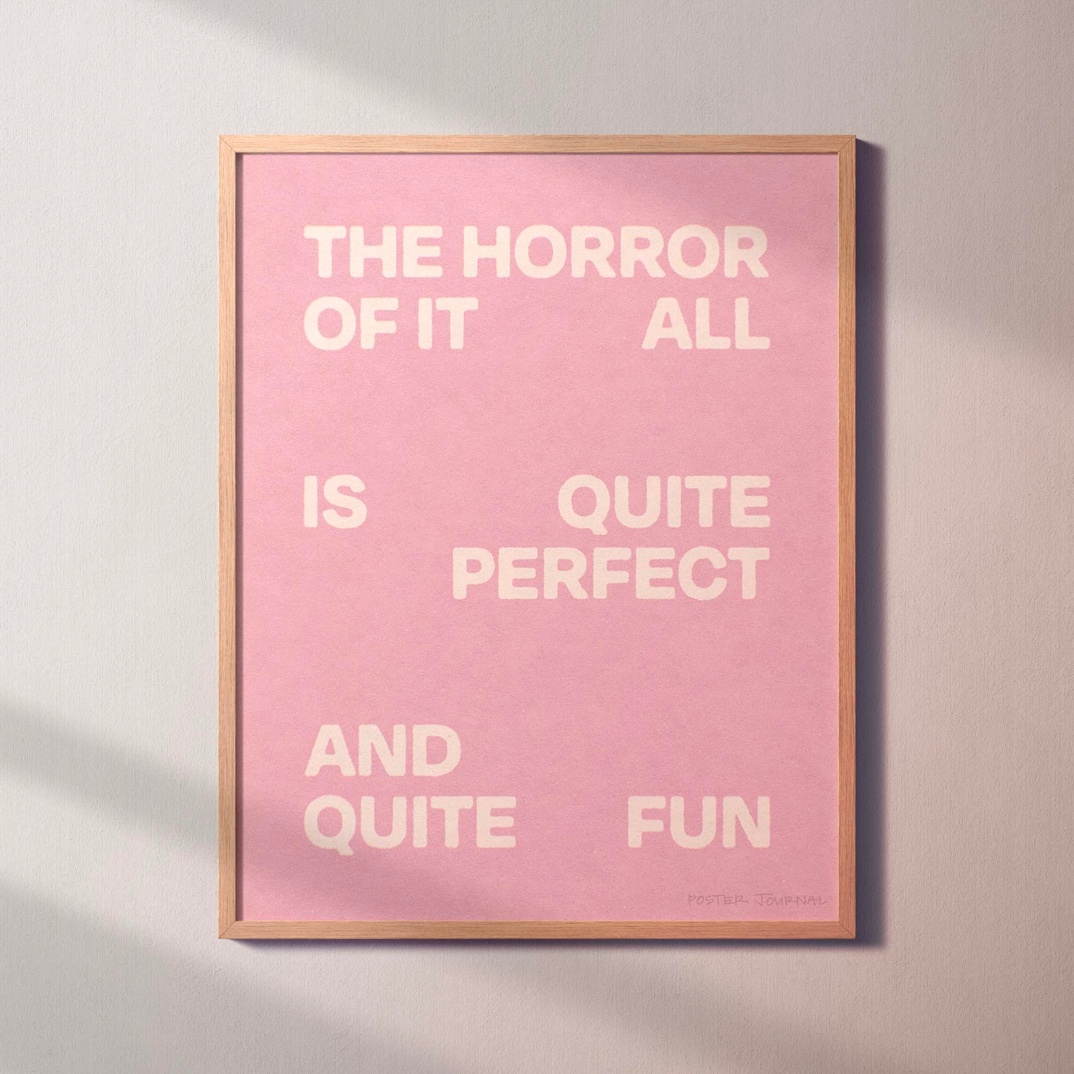 HORROR PRINT