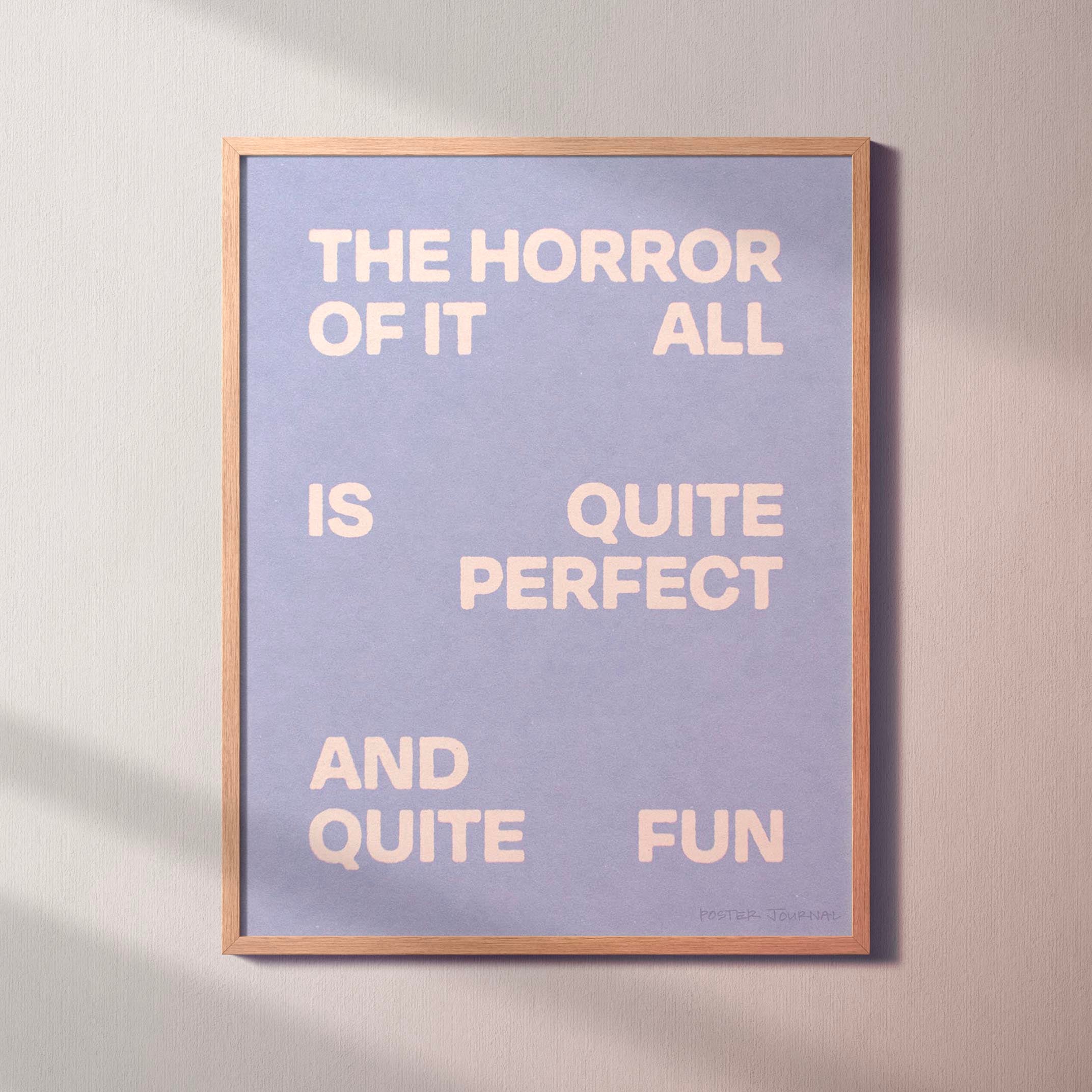 HORROR PRINT