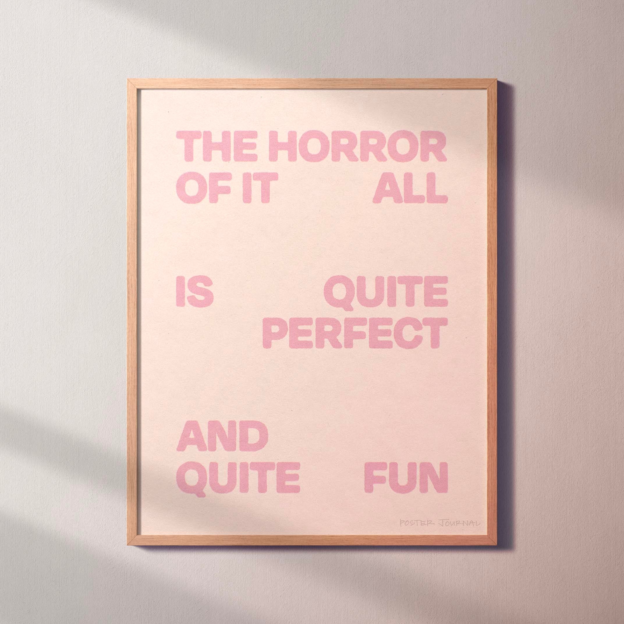 HORROR PRINT