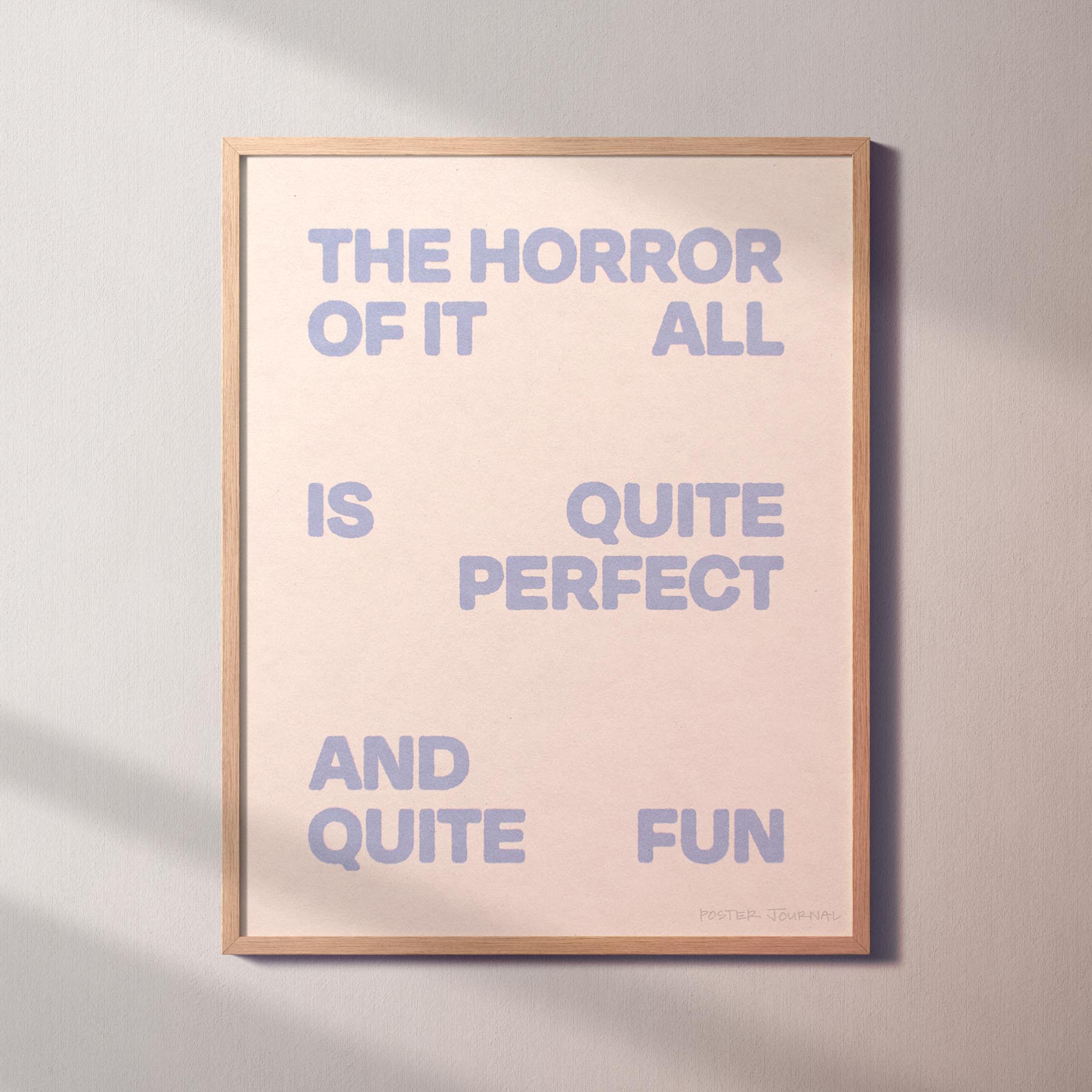 HORROR PRINT