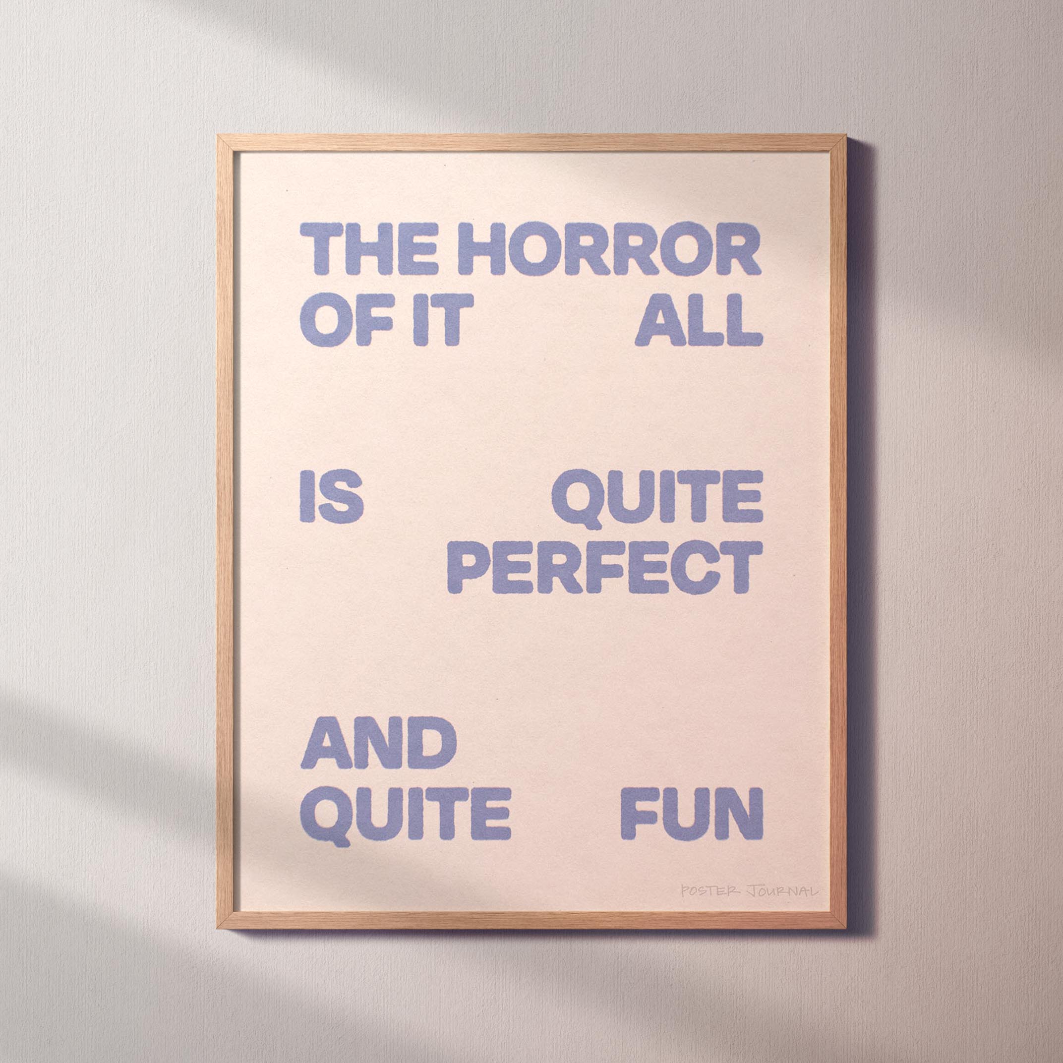 HORROR PRINT
