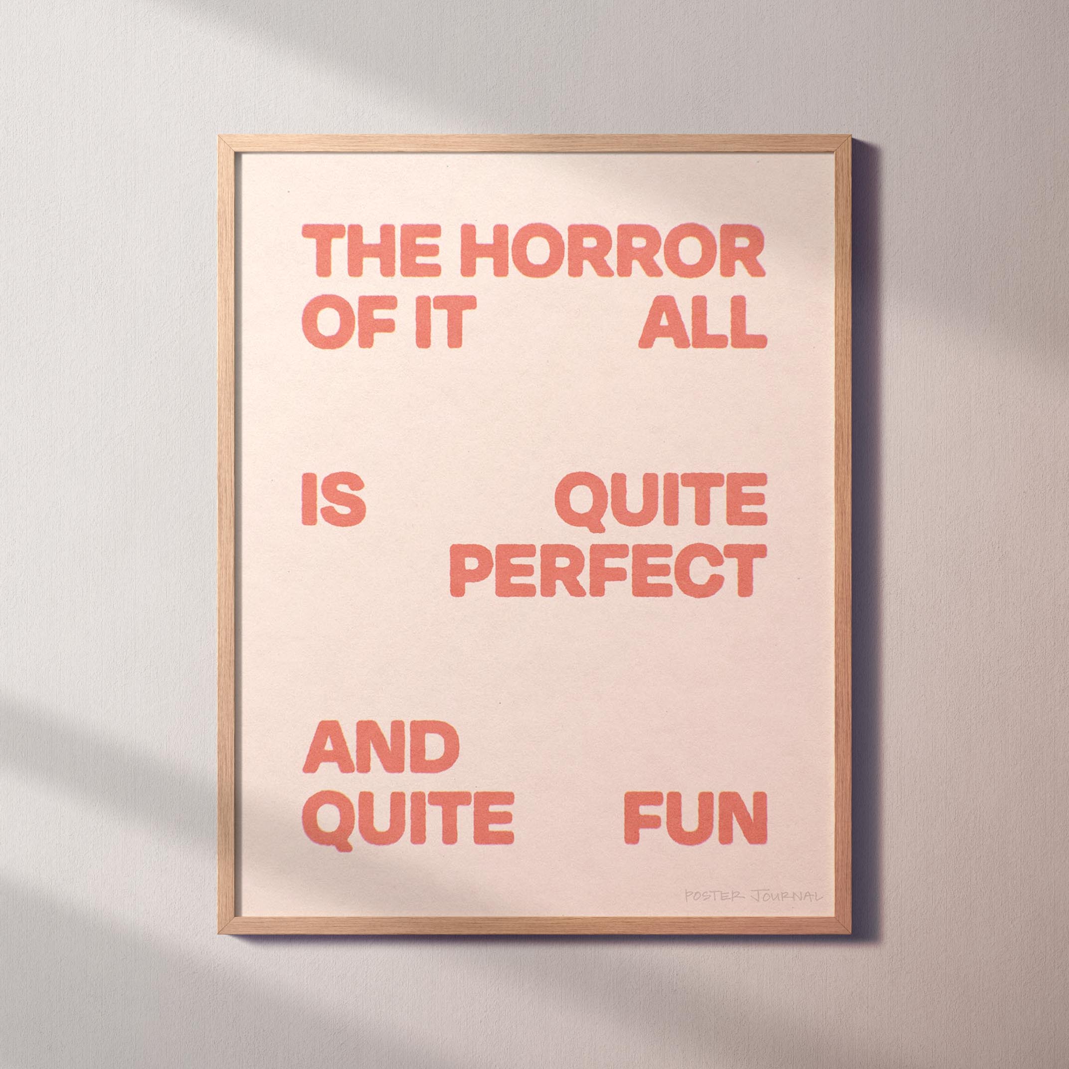 HORROR PRINT