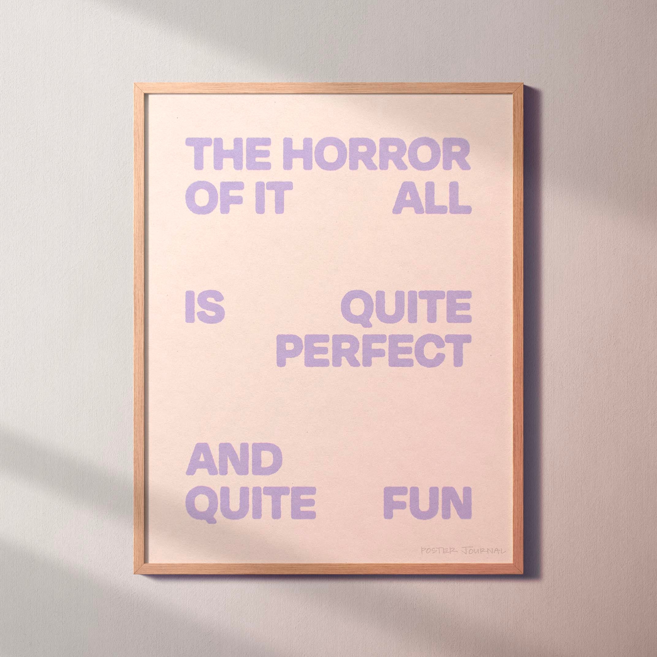 HORROR PRINT