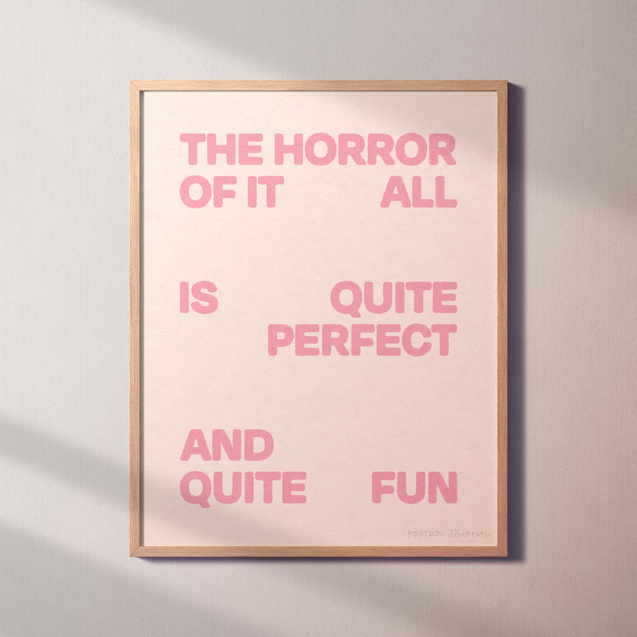 HORROR PRINT