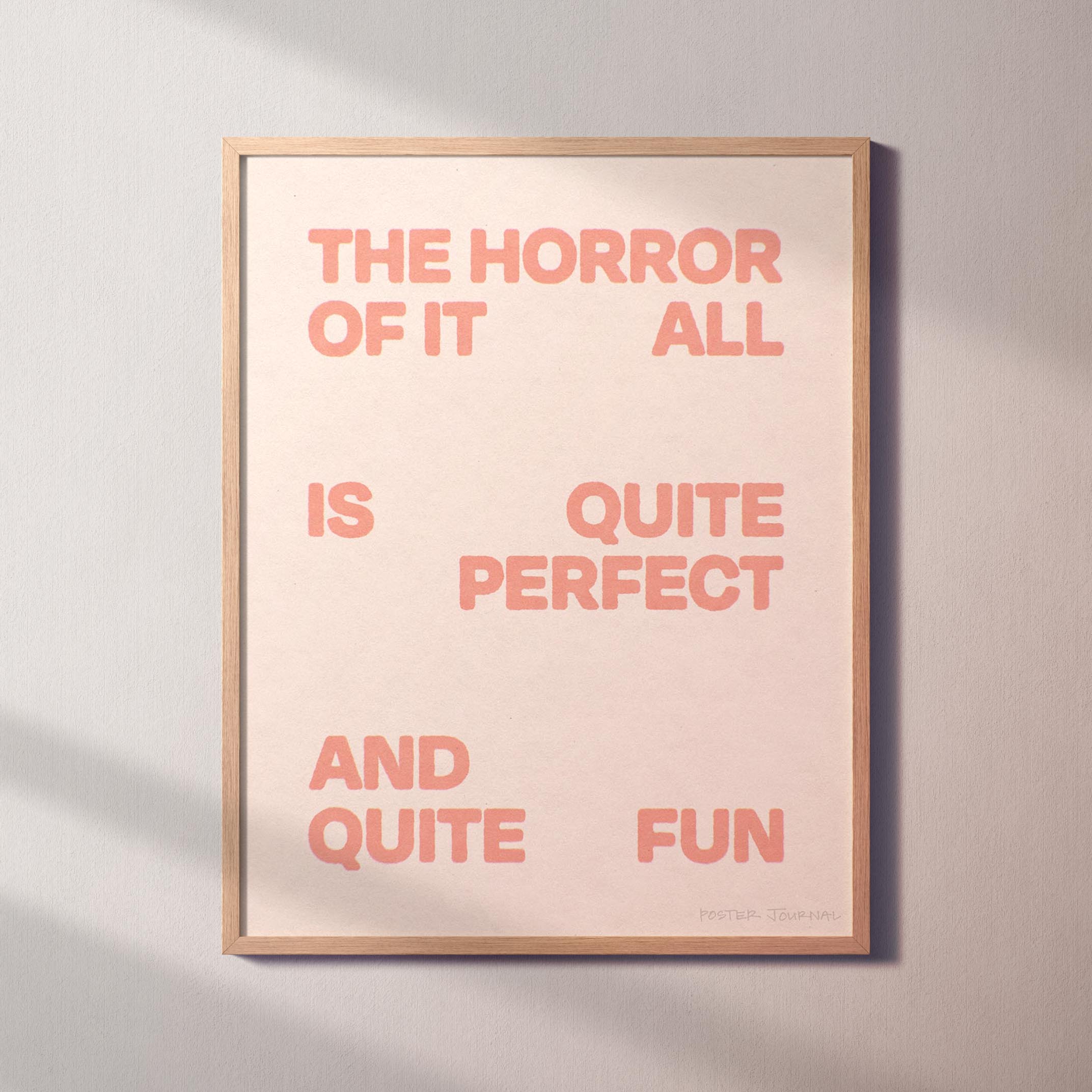 HORROR PRINT