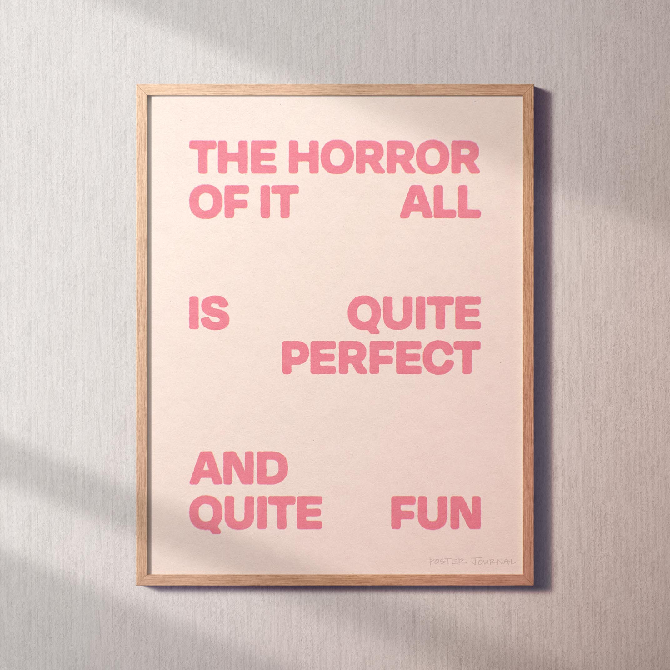 HORROR PRINT