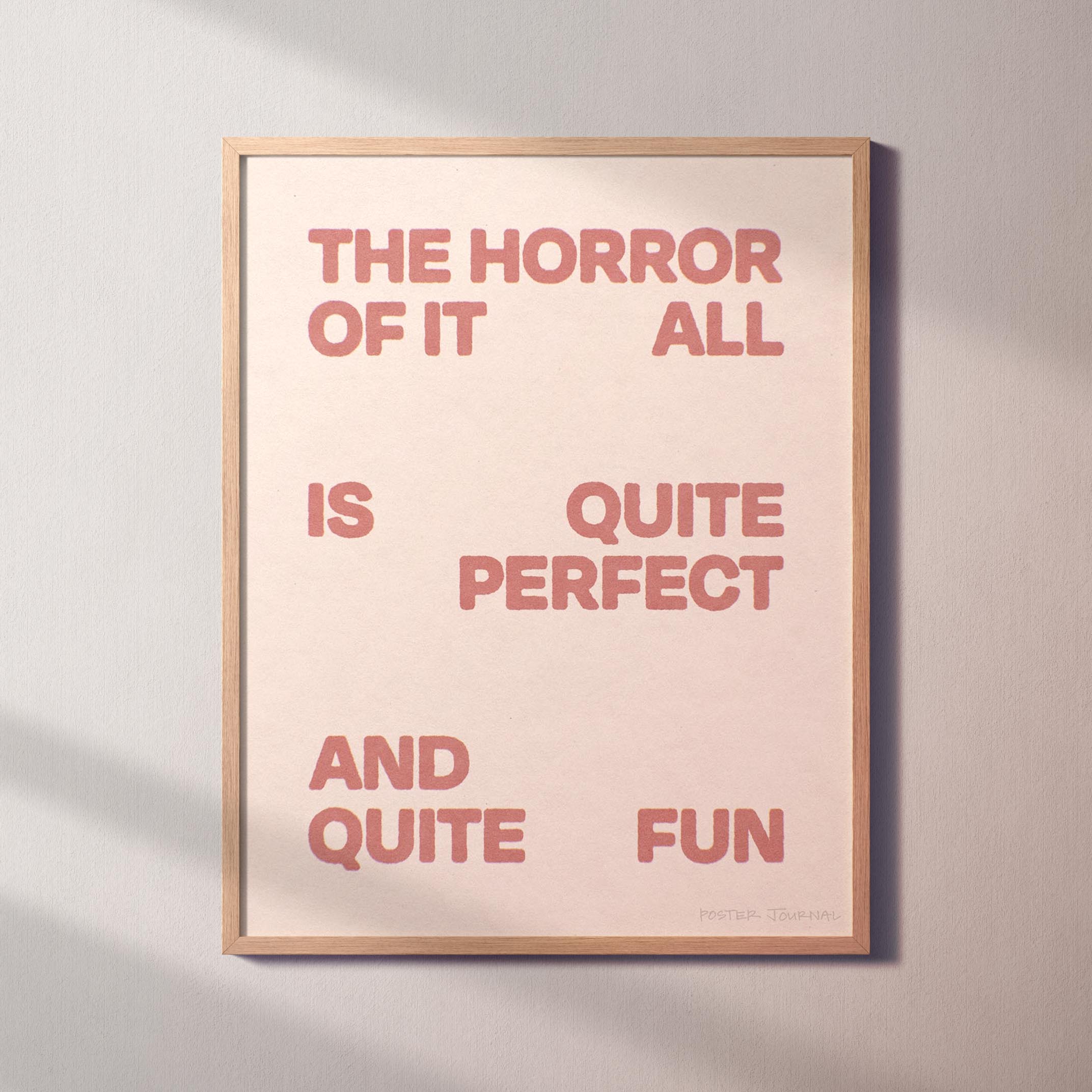 HORROR PRINT