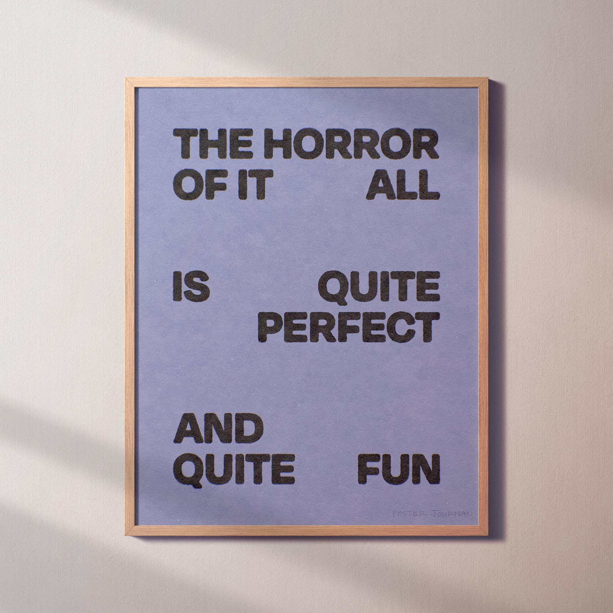 HORROR PRINT