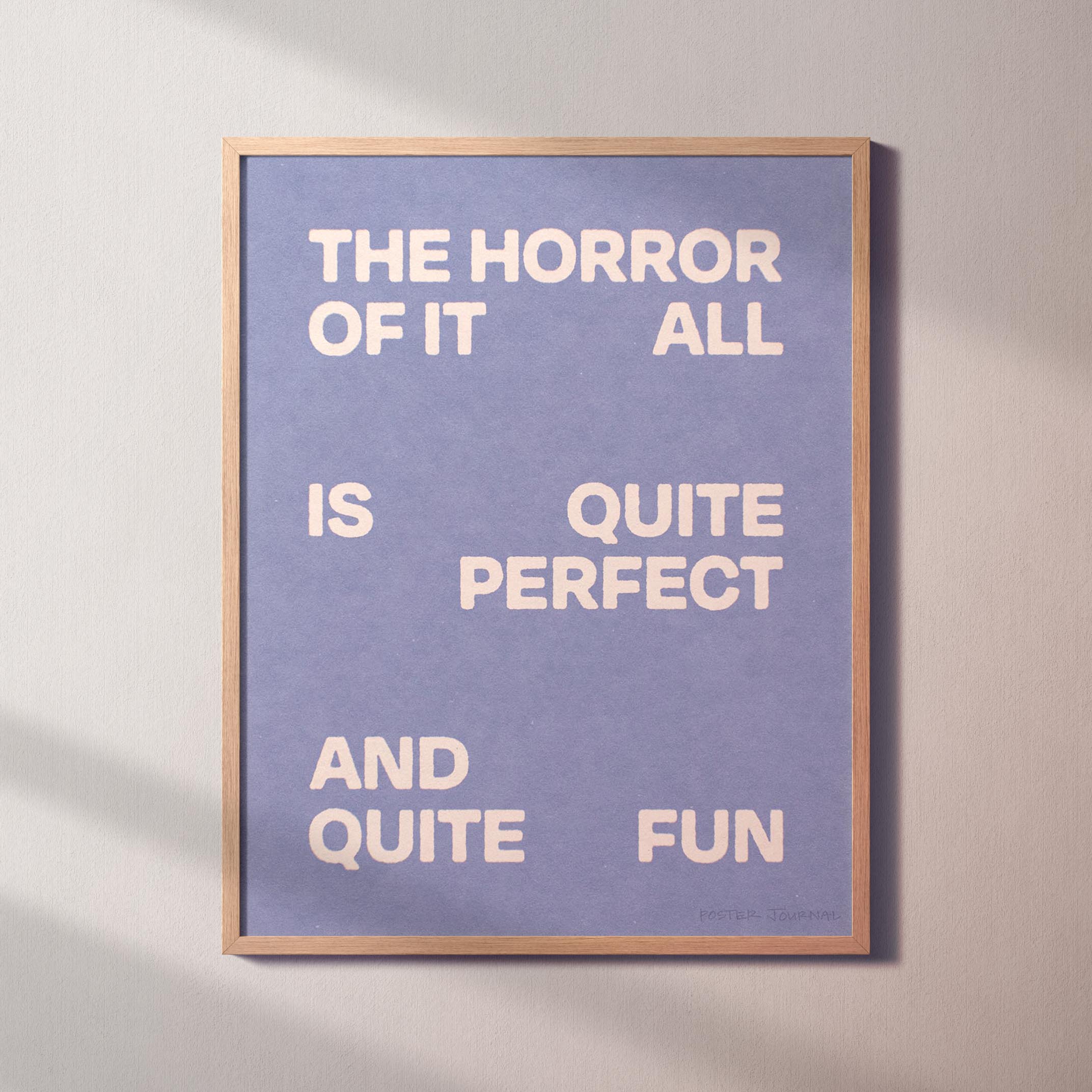 HORROR PRINT