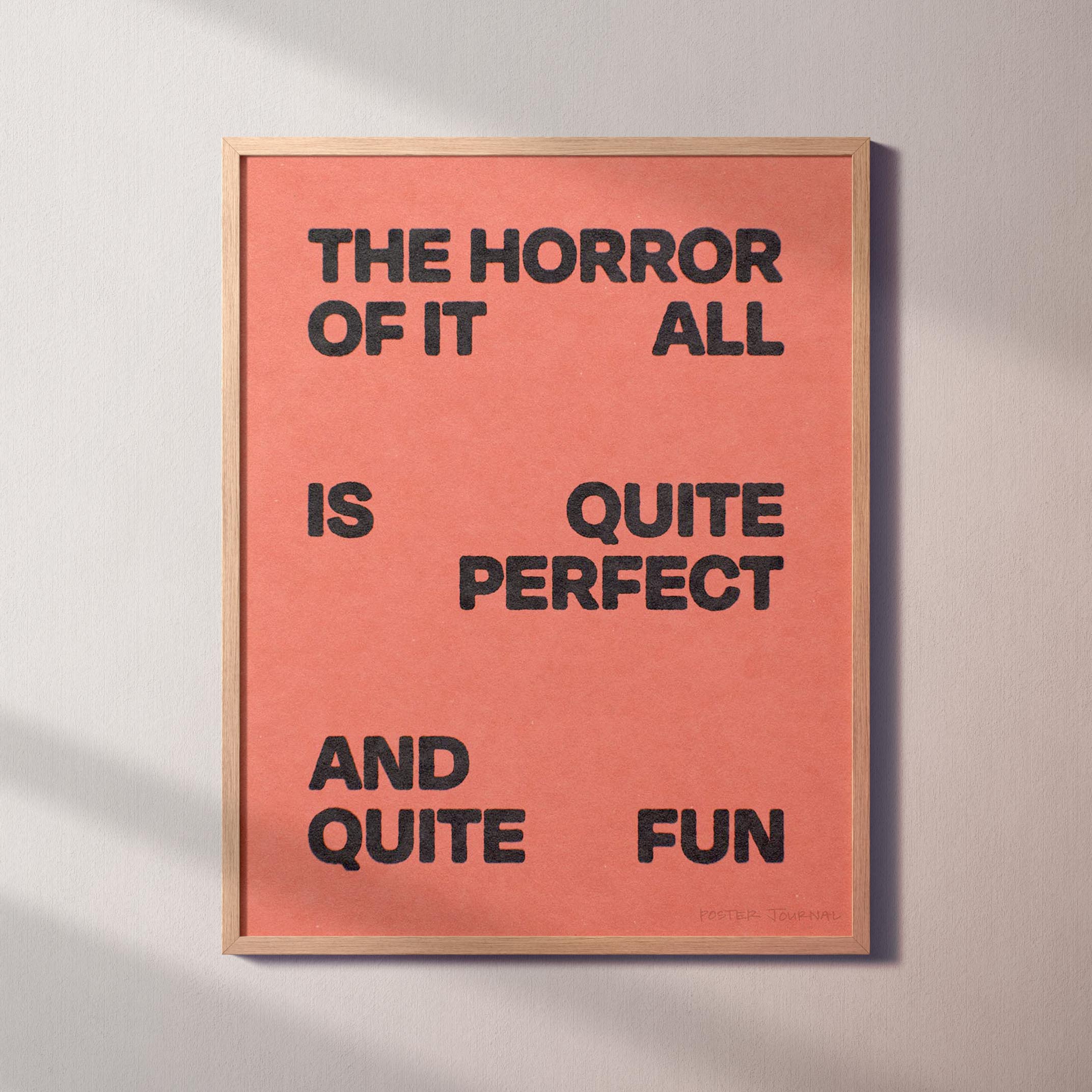 HORROR PRINT