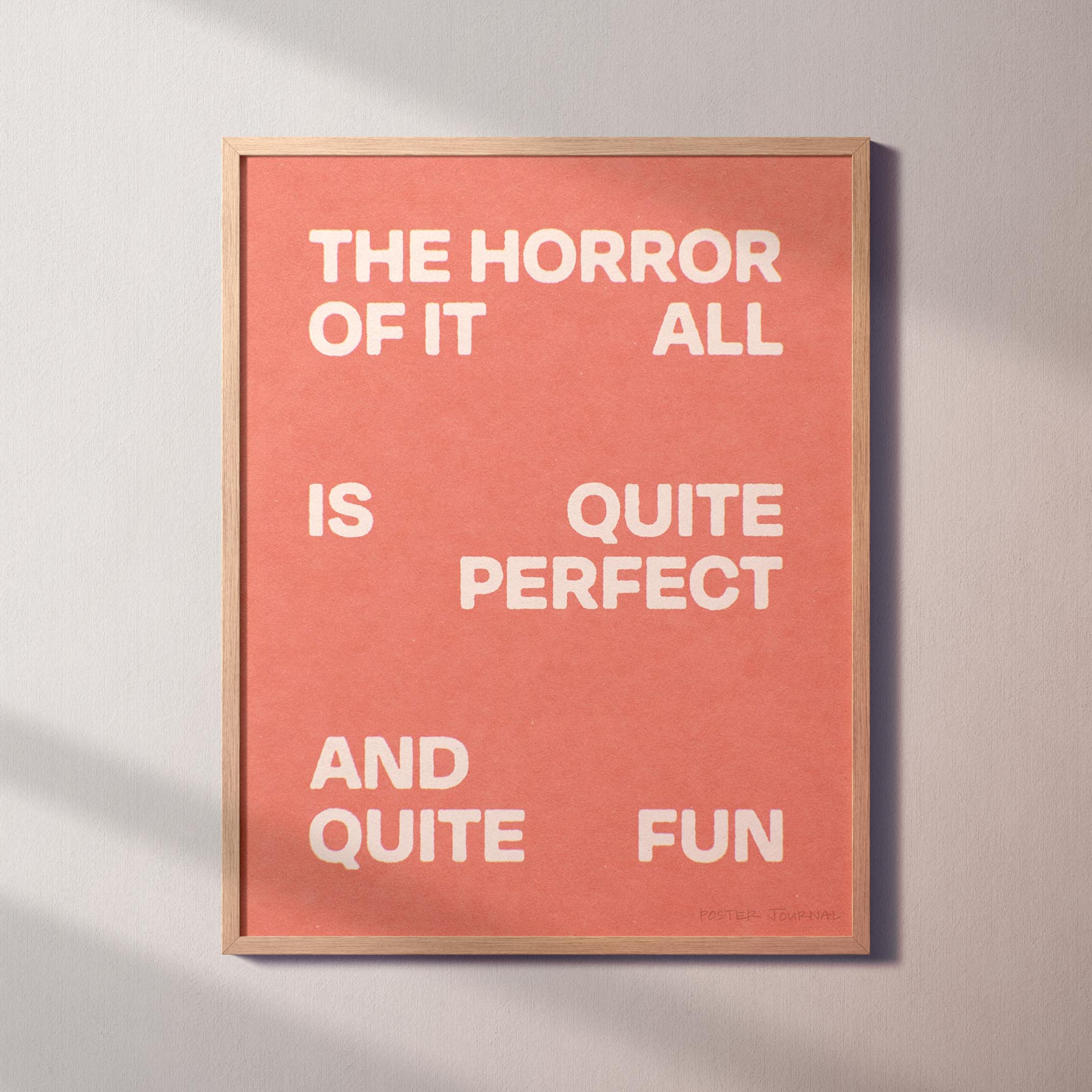 HORROR PRINT