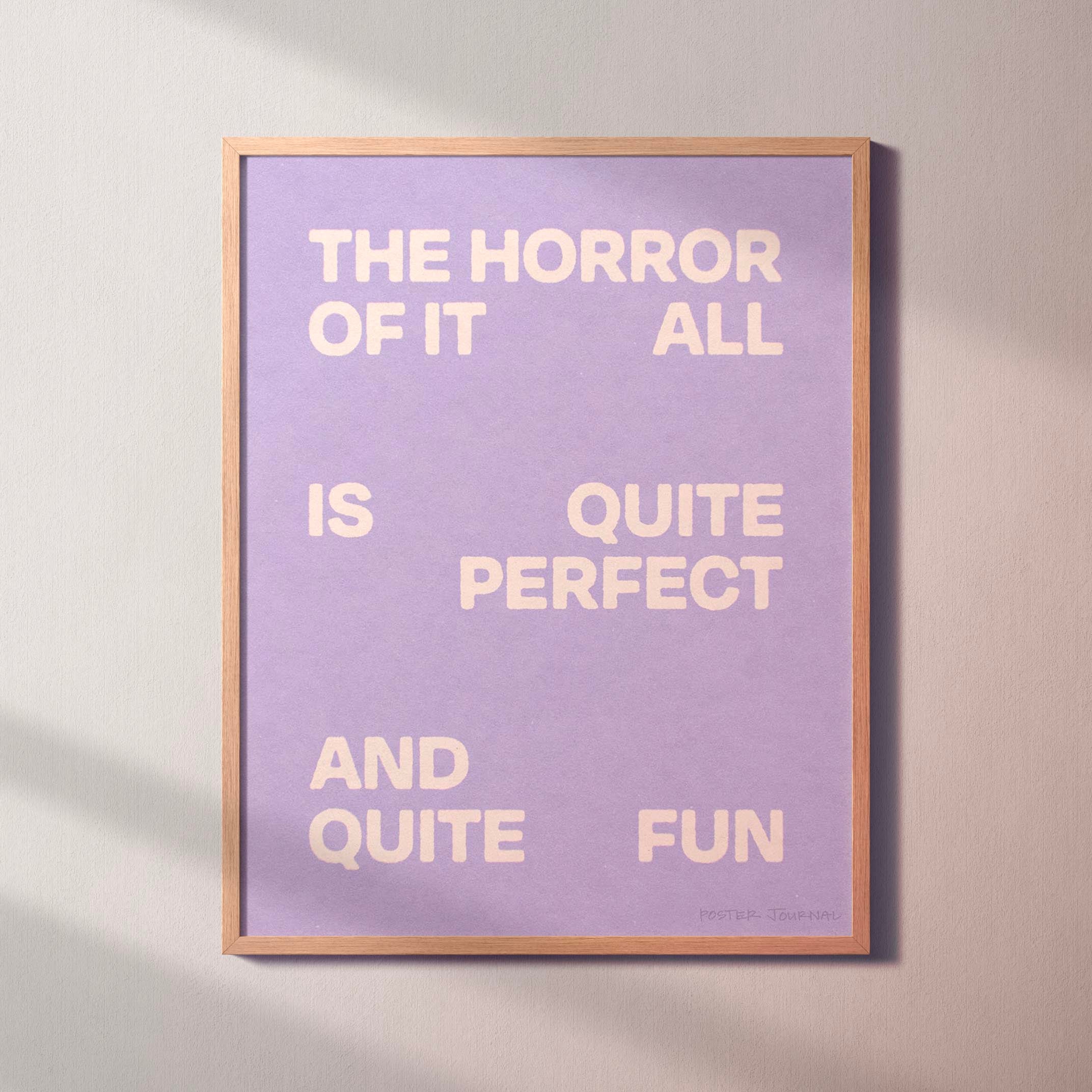 HORROR PRINT