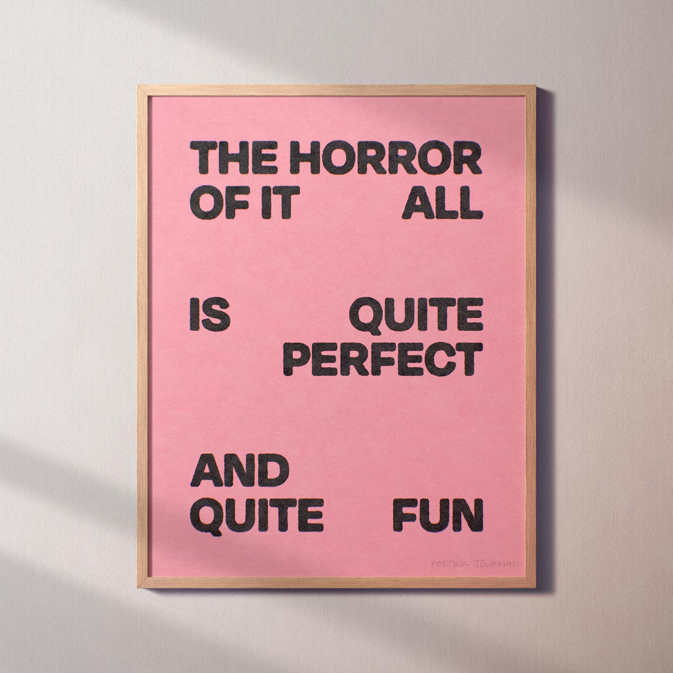 HORROR PRINT